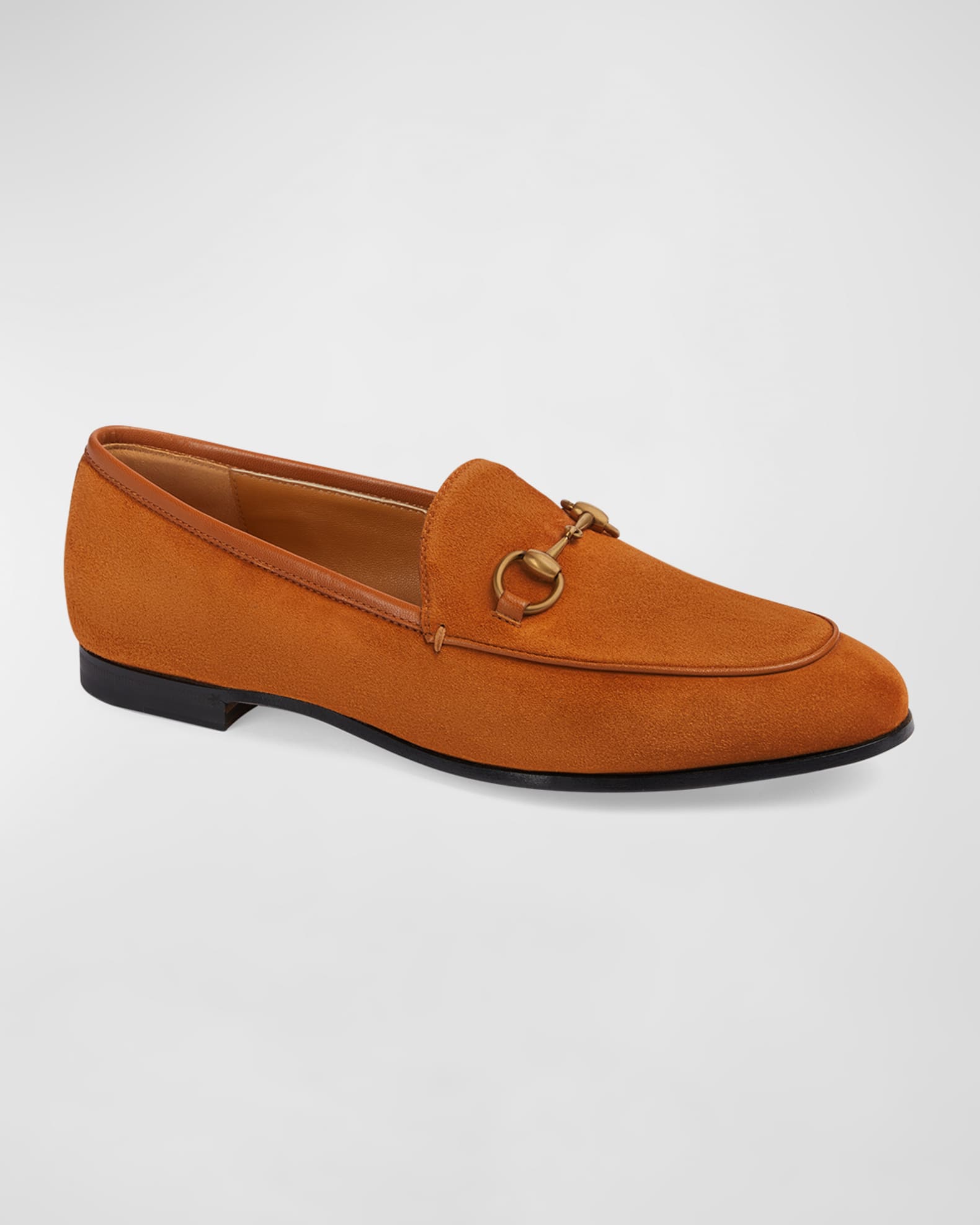 Gucci orange loafers clearance