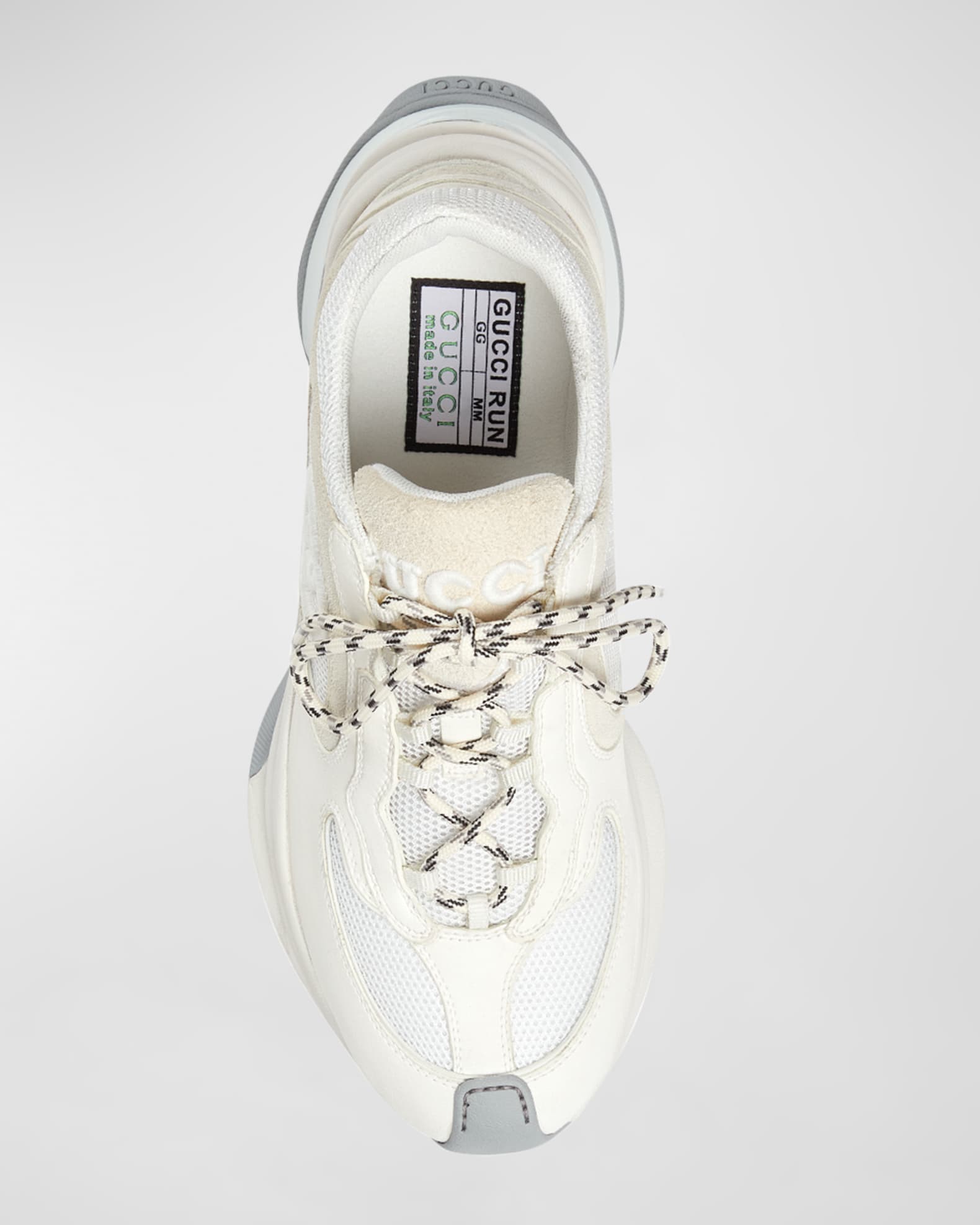 Gucci Premium Run Suede Sneakers Neiman Marcus