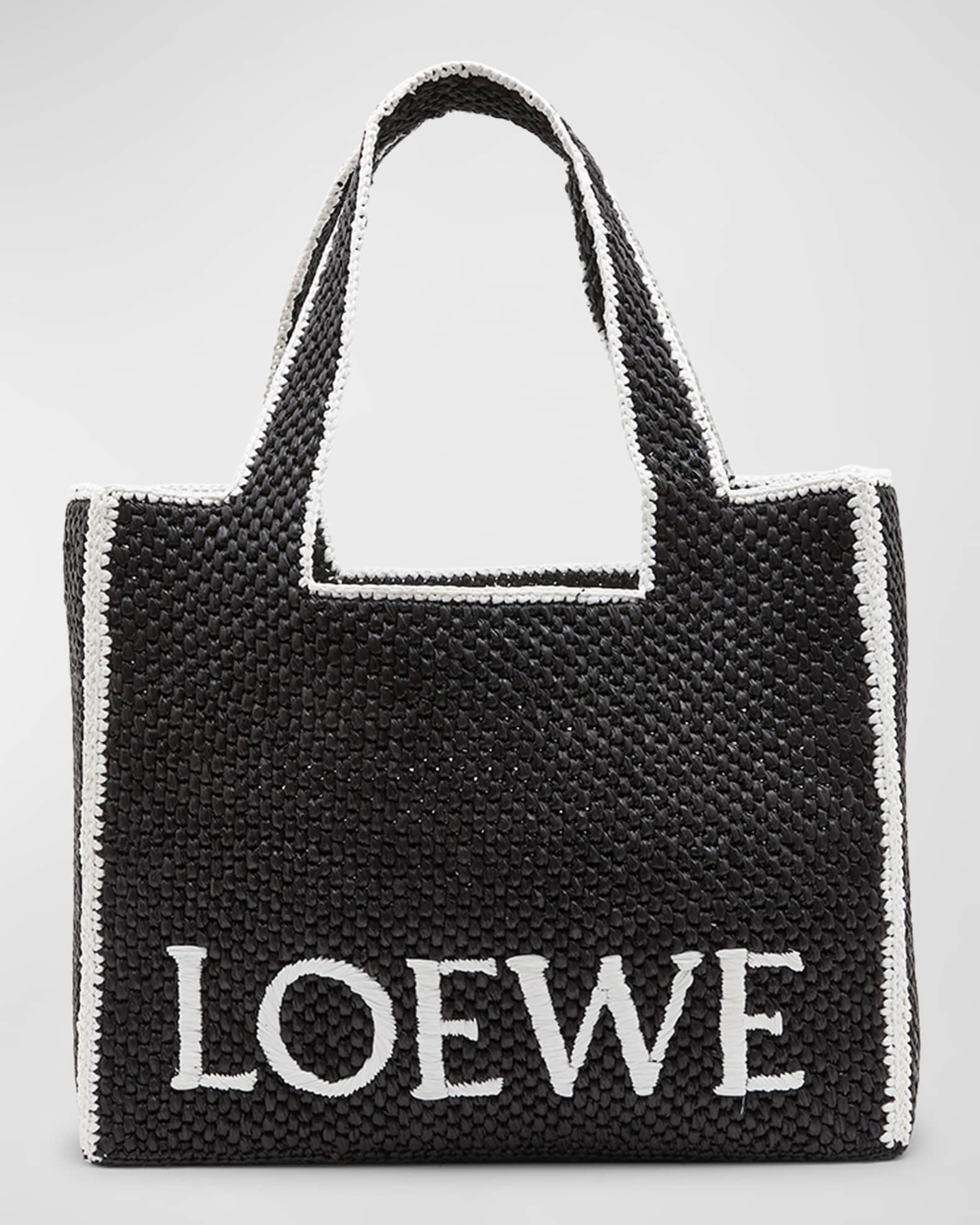 高評価アイテム x Paula's Ibiza Font Logo Large Tote Bag in Raffia | Neiman バッグ