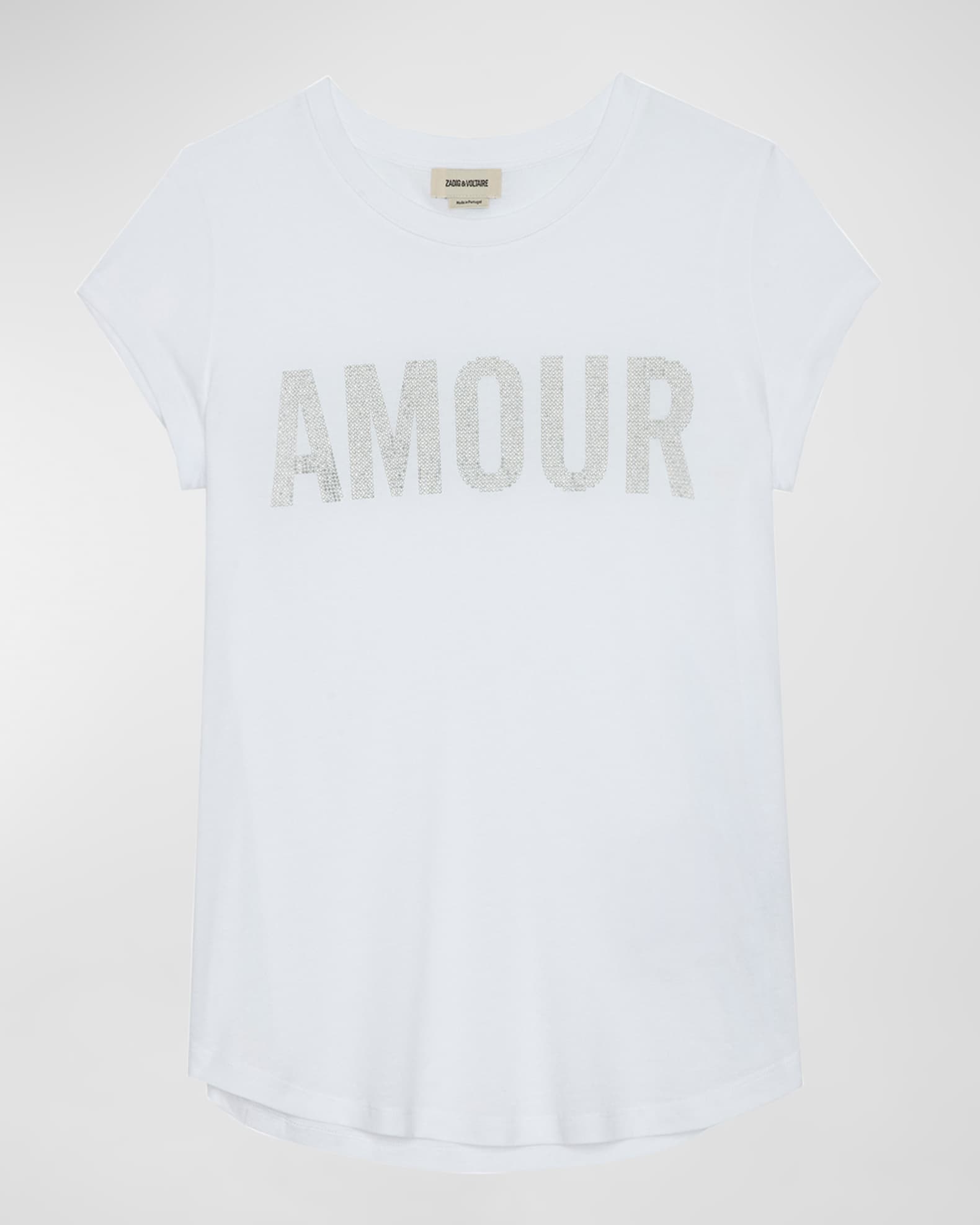 Zadig & Voltaire Woop Amour Strass T-Shirt | Neiman Marcus