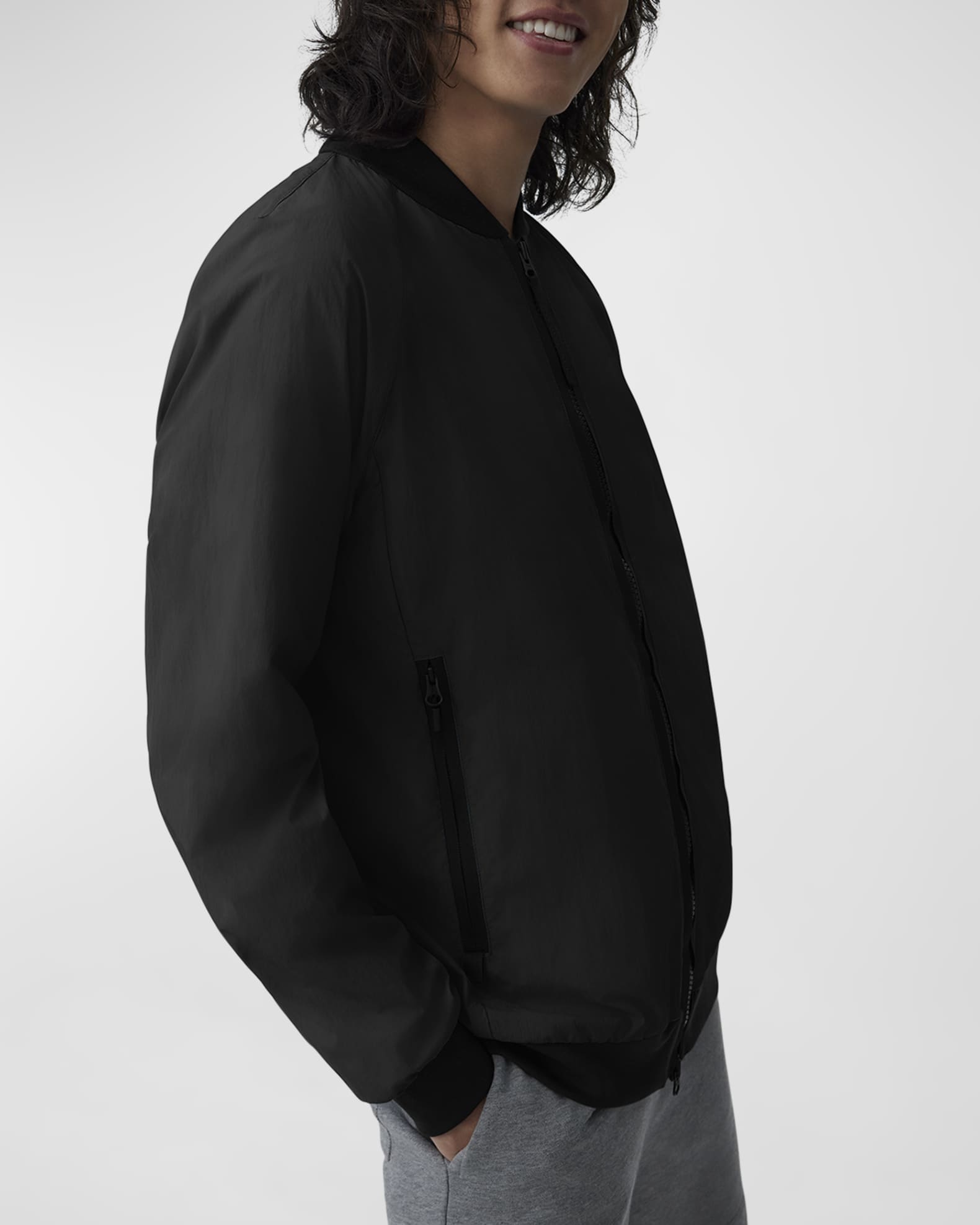 Canada Goose Men's Faber Nylon Bomber Jacket | Neiman Marcus