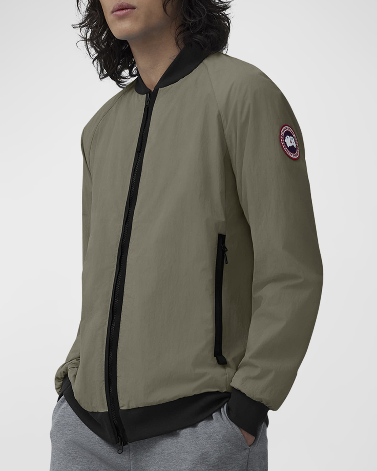 Canada Goose Men's Faber Nylon Bomber Jacket | Neiman Marcus