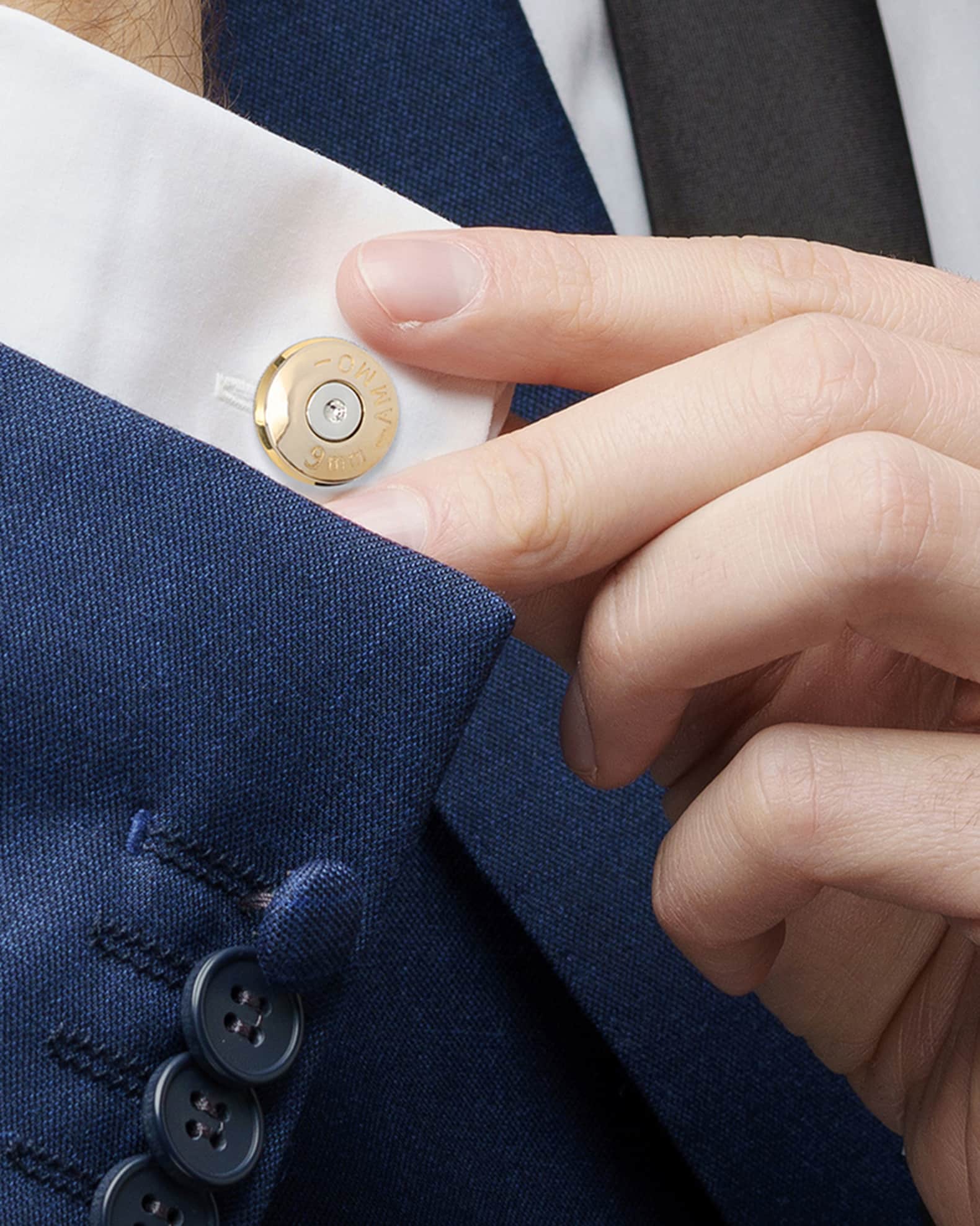 Cufflinks Men's Two-Tone Bullet Cufflinks Neiman Marcus