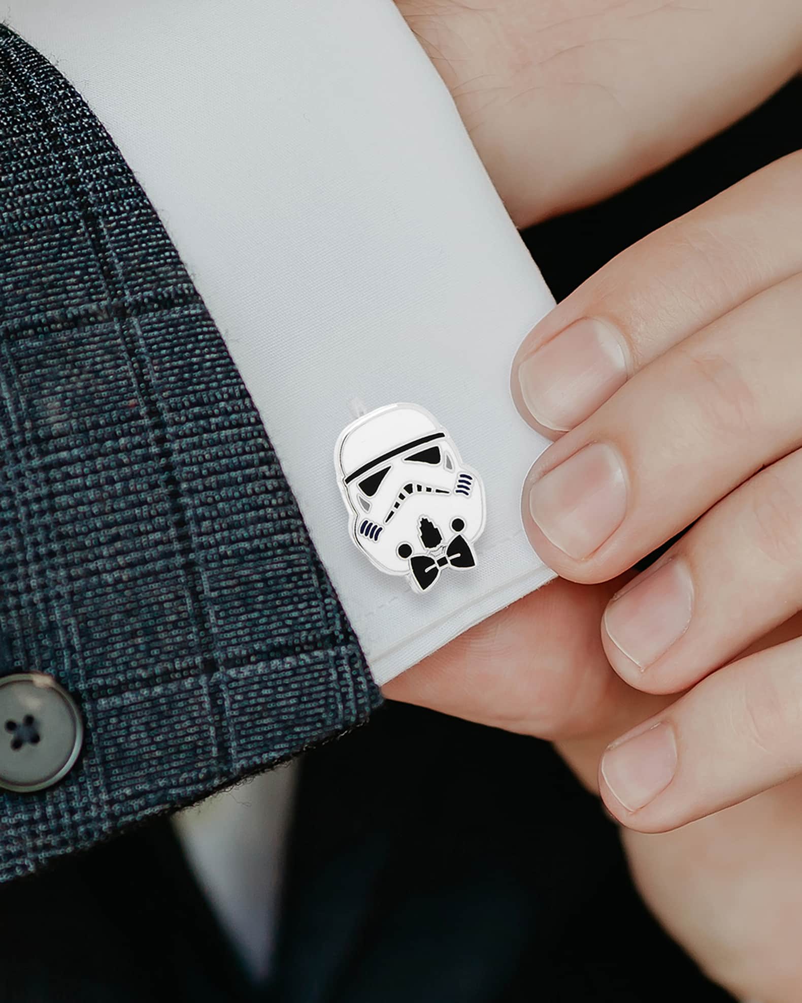 Stormtrooper cufflinks deals