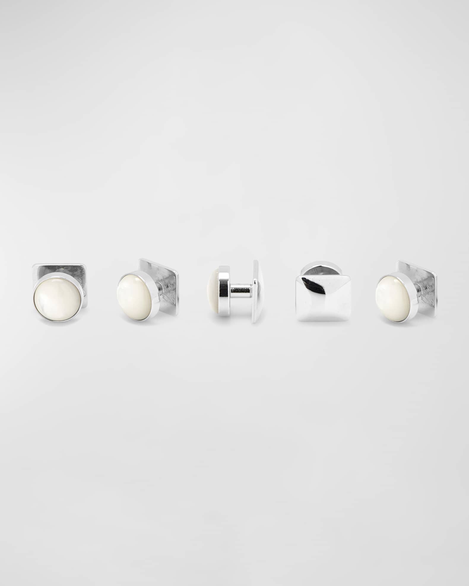 Cufflinks Inc. Men's Mother-of-Pearl Cuff Link 5-Stud Set