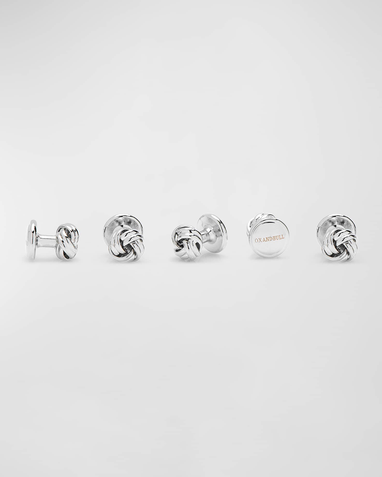 Cufflinks Inc. Men's Knot Cuff Link 5Stud Set Neiman Marcus