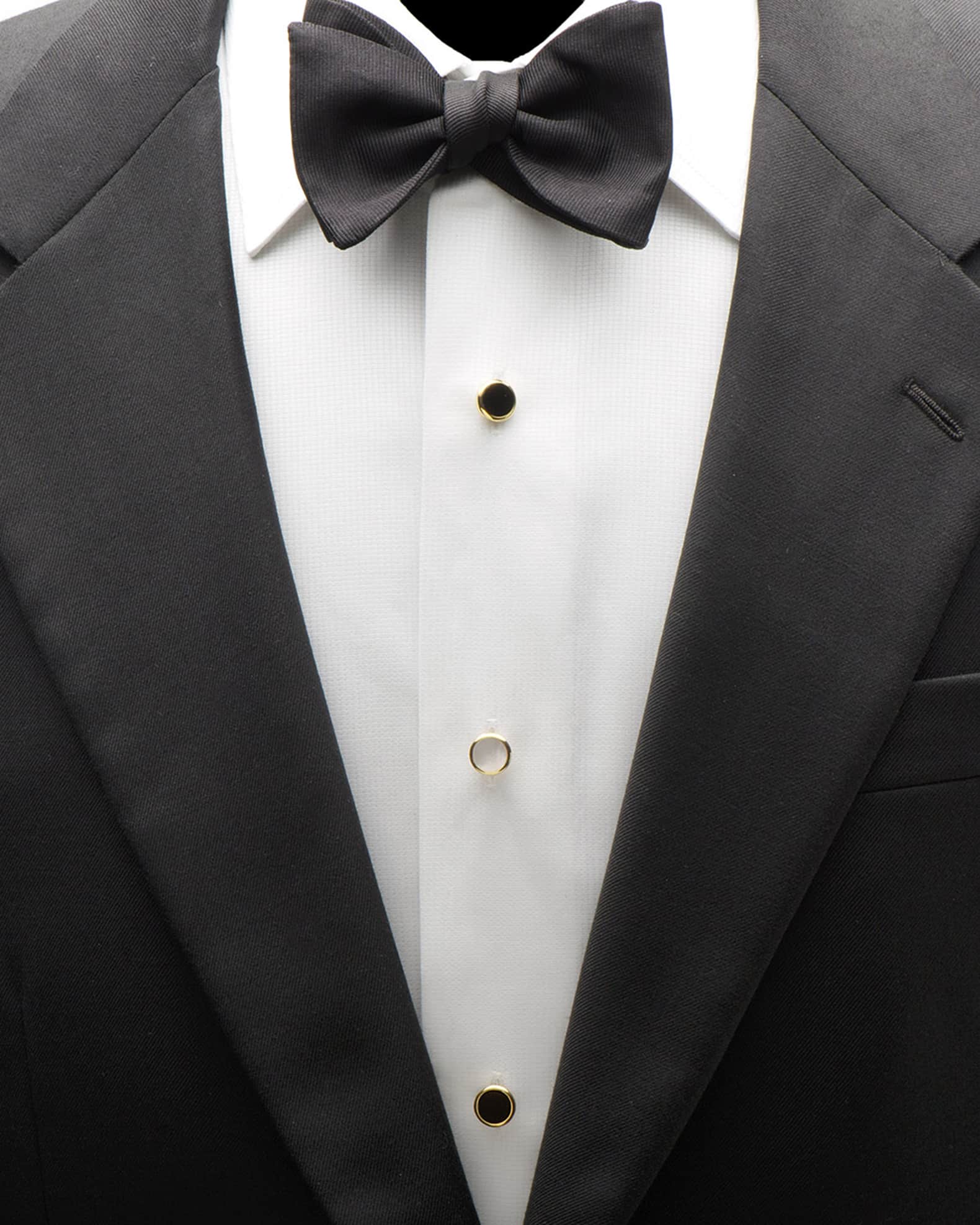 Black Tie Shirt Studs Menz Jewelry Accs Mother Of Pearl Tuxedo