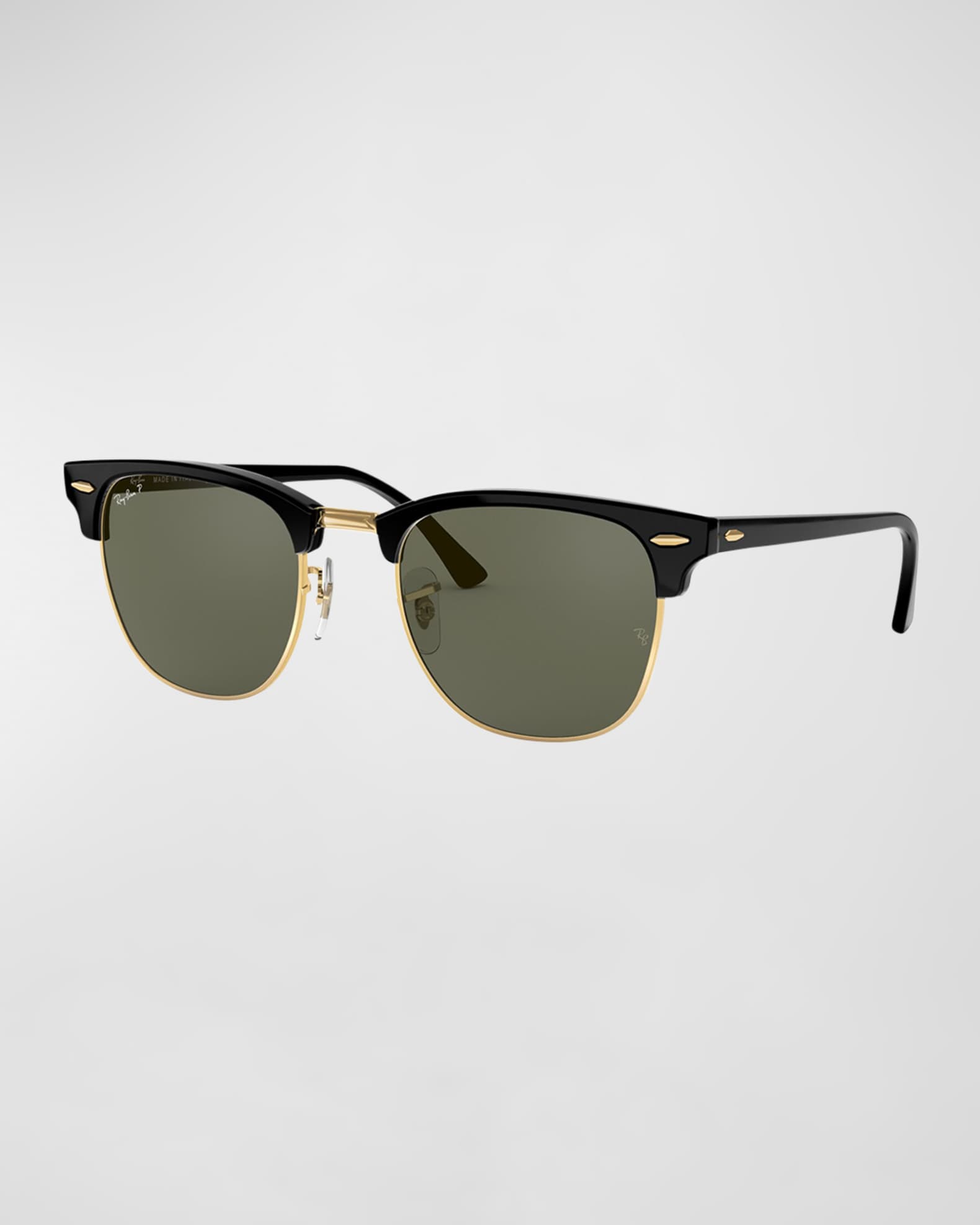 Men s Clubmaster 55mm Acetate Sunglasses Polarized