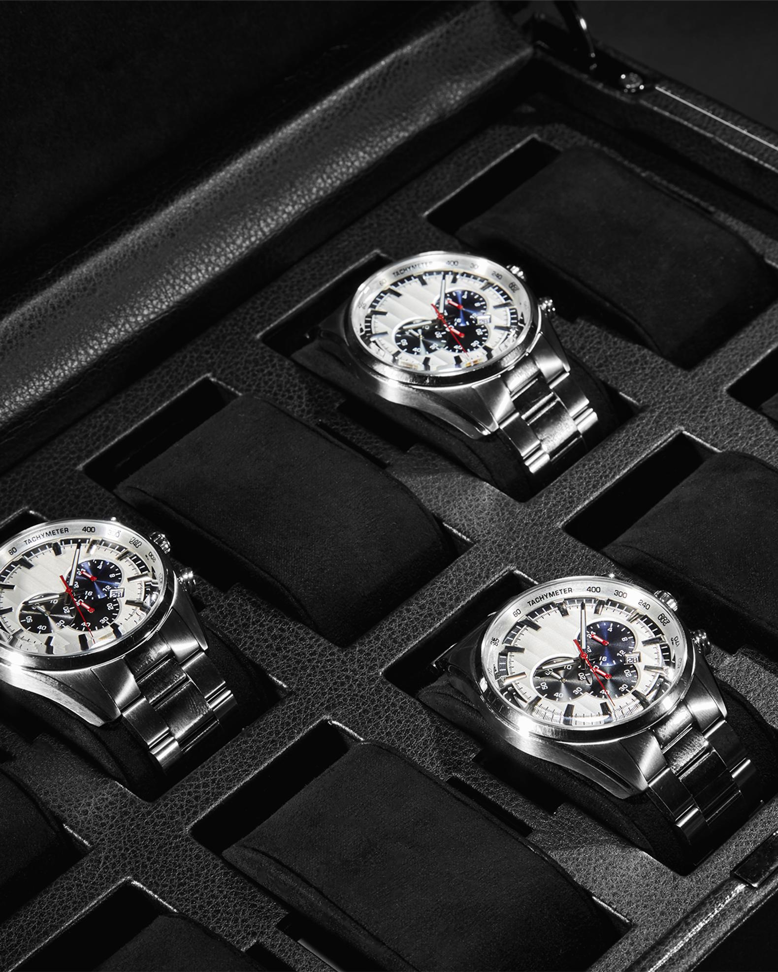 WOLF British Racing 10-Piece Watch Box | Neiman Marcus