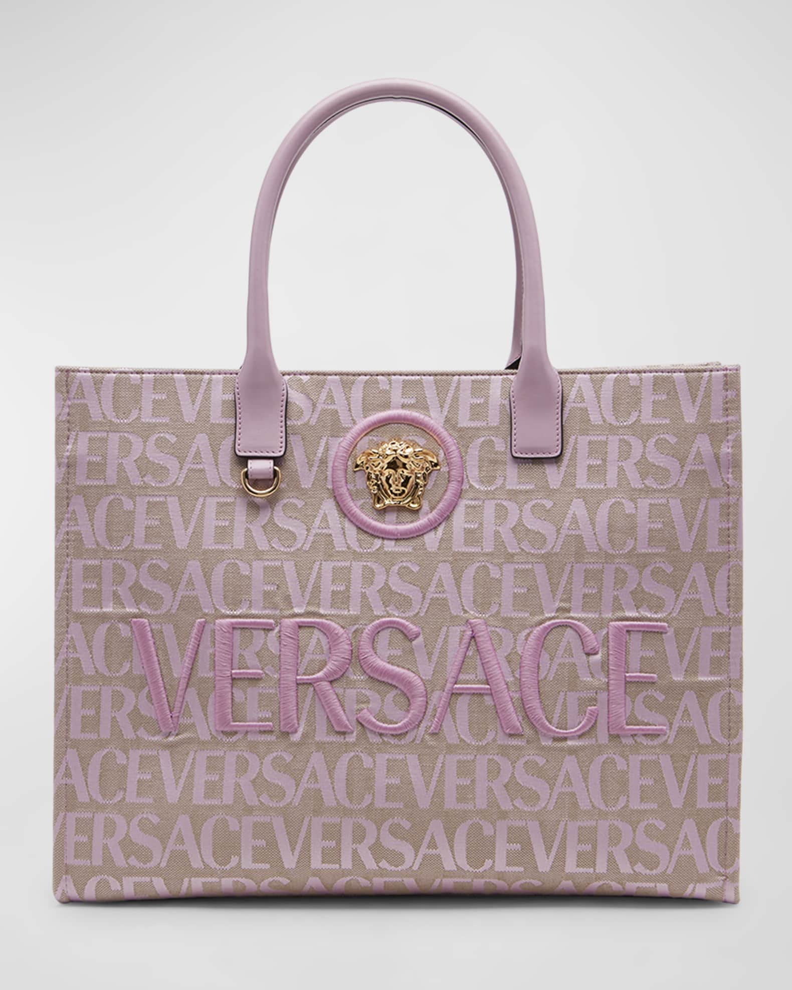 Versace La Medusa Canvas Tote Bag (More Colors) main image 1