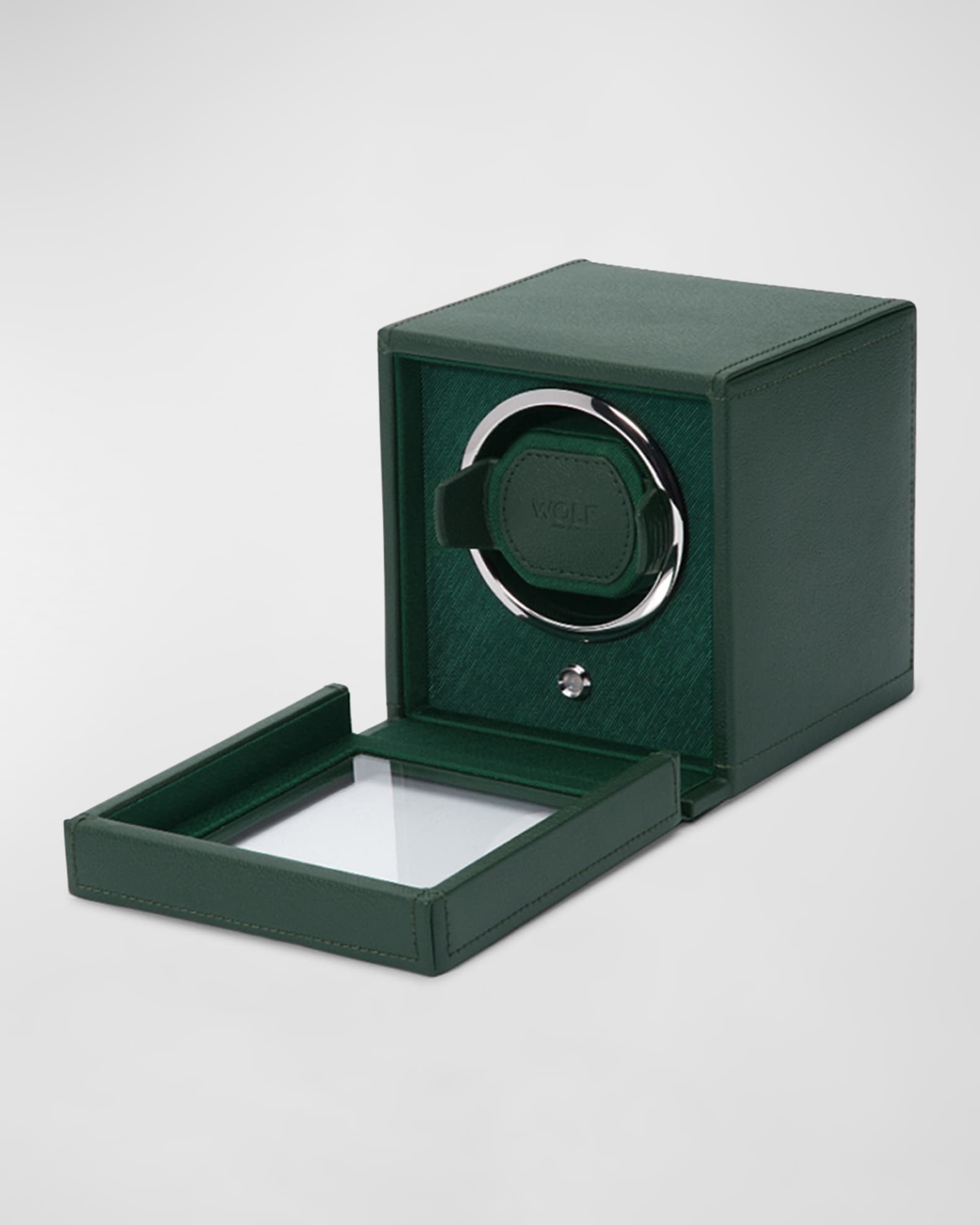 WOLF Cub Single Watch Winder with Cover