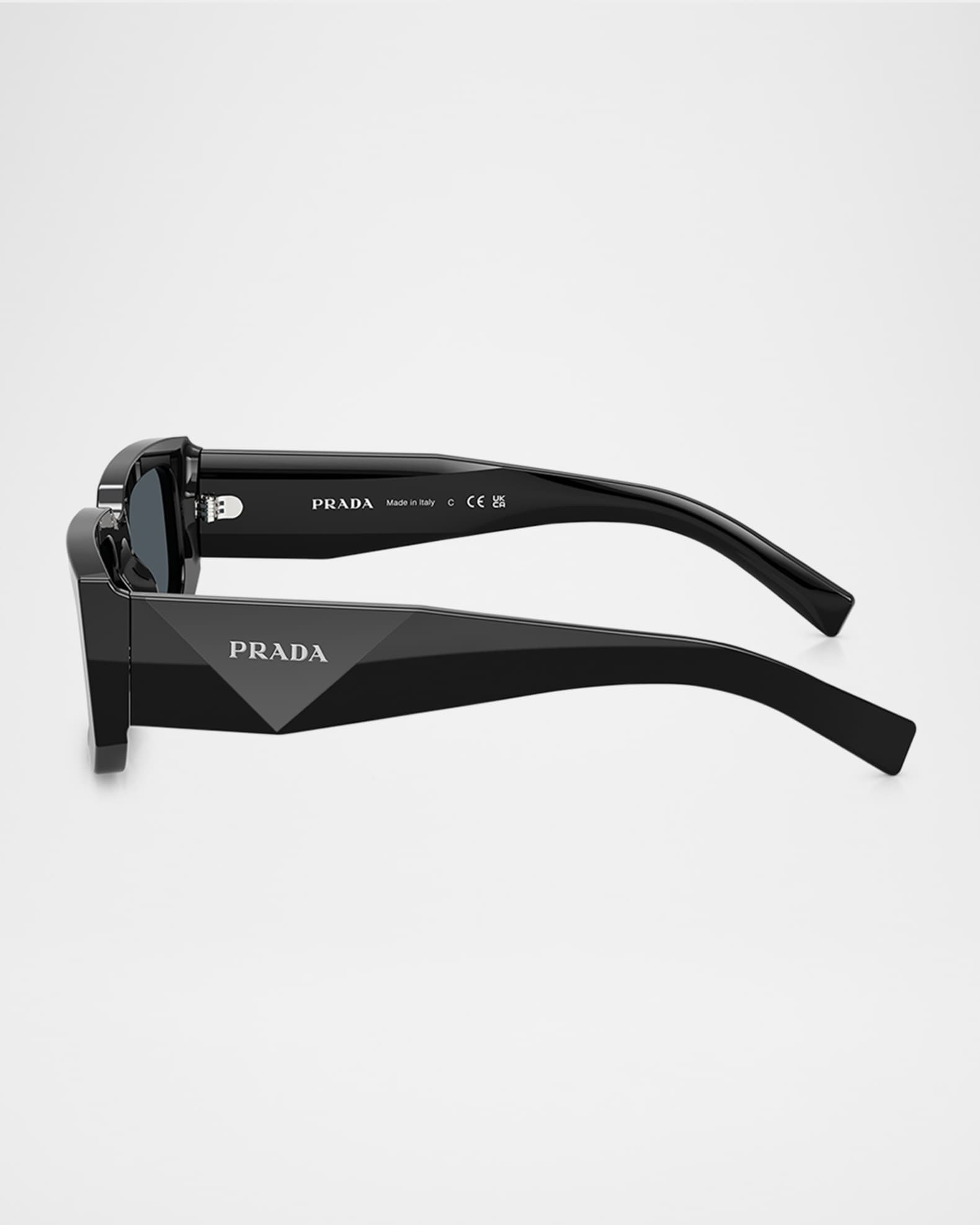 Men's Rectangle Logo Sunglasses 1