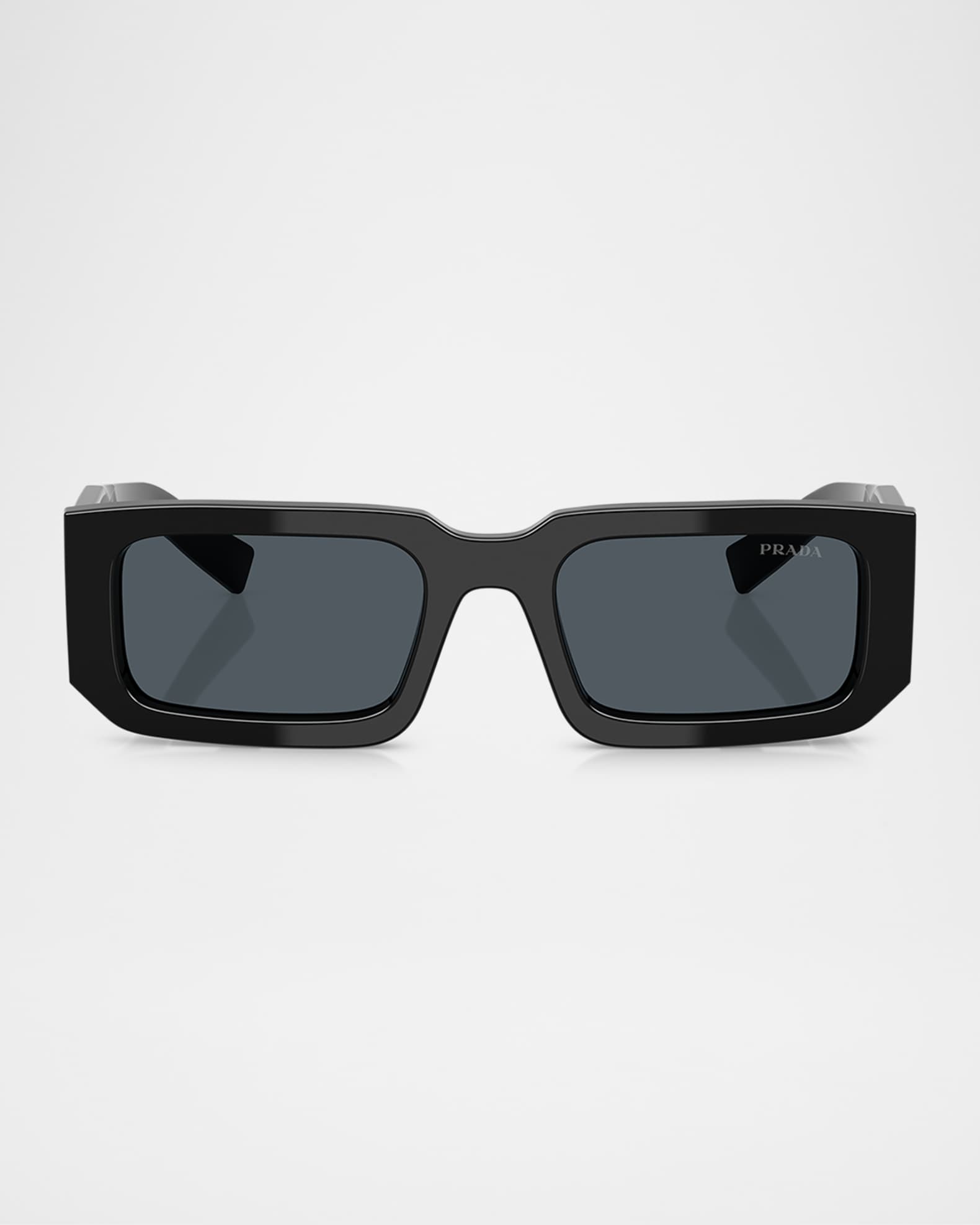 Men's Rectangle Logo Sunglasses 0