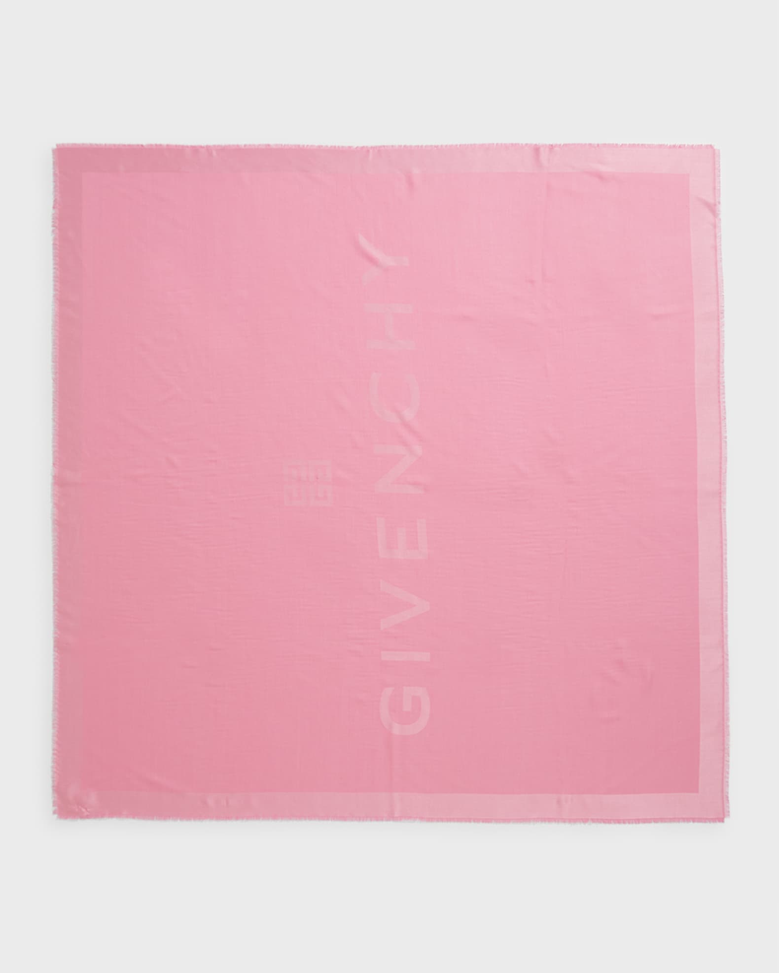 Acne Studios - Monogram jacquard scarf - Pink/light pink