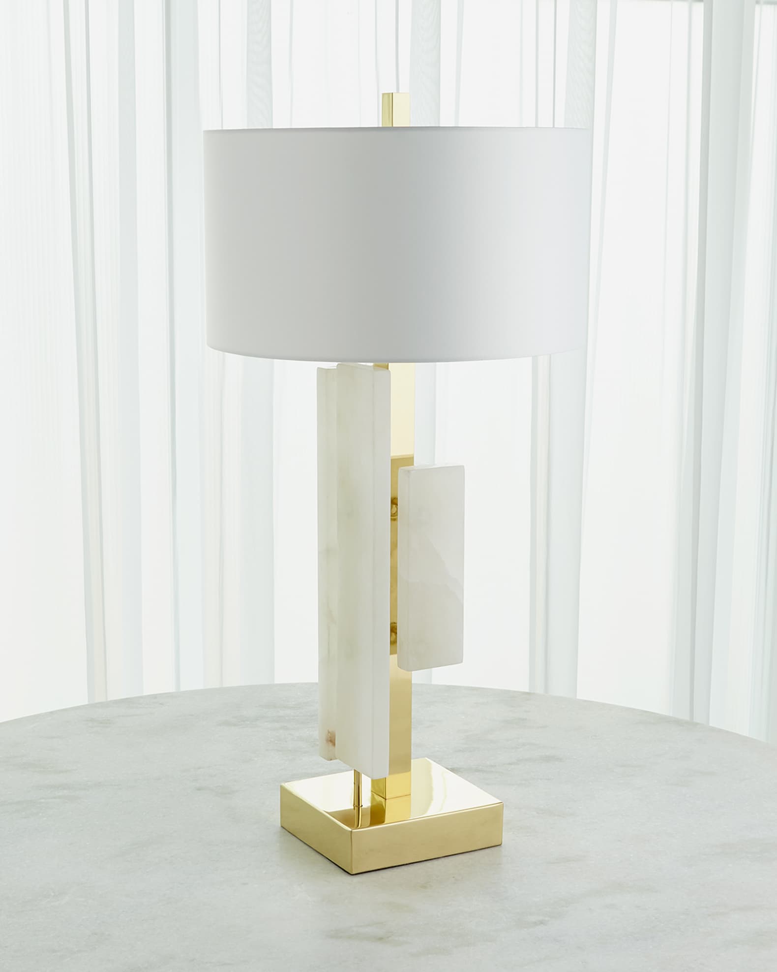 Posh Block Table Lamp  1