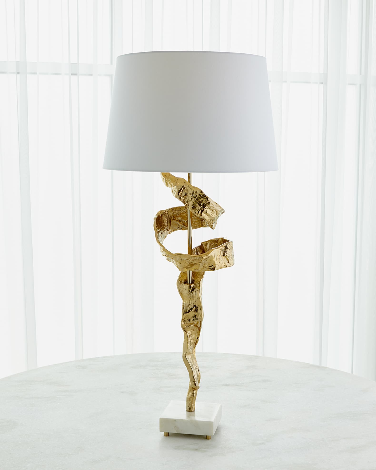 Twist Lamp - Brass  1
