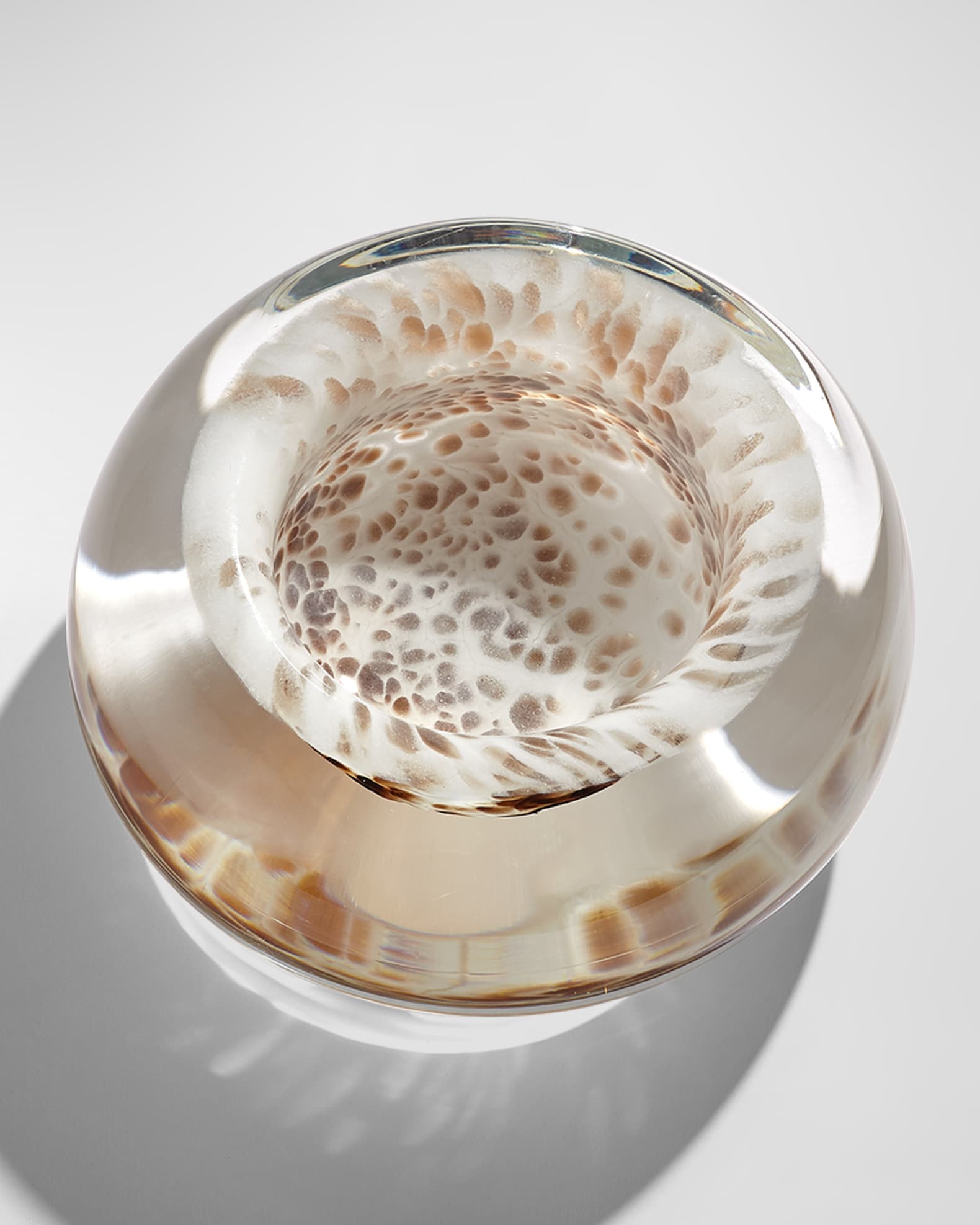 Ludlow Bowl With Brown Spots, Small  1