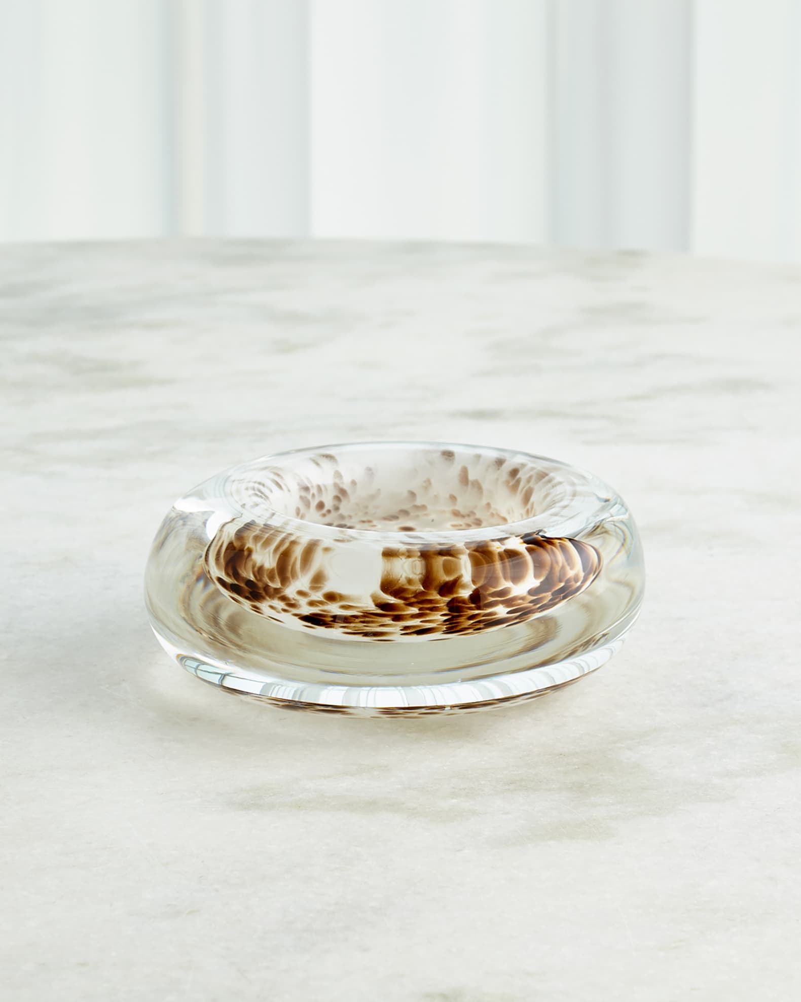Ludlow Bowl With Brown Spots, Small  0