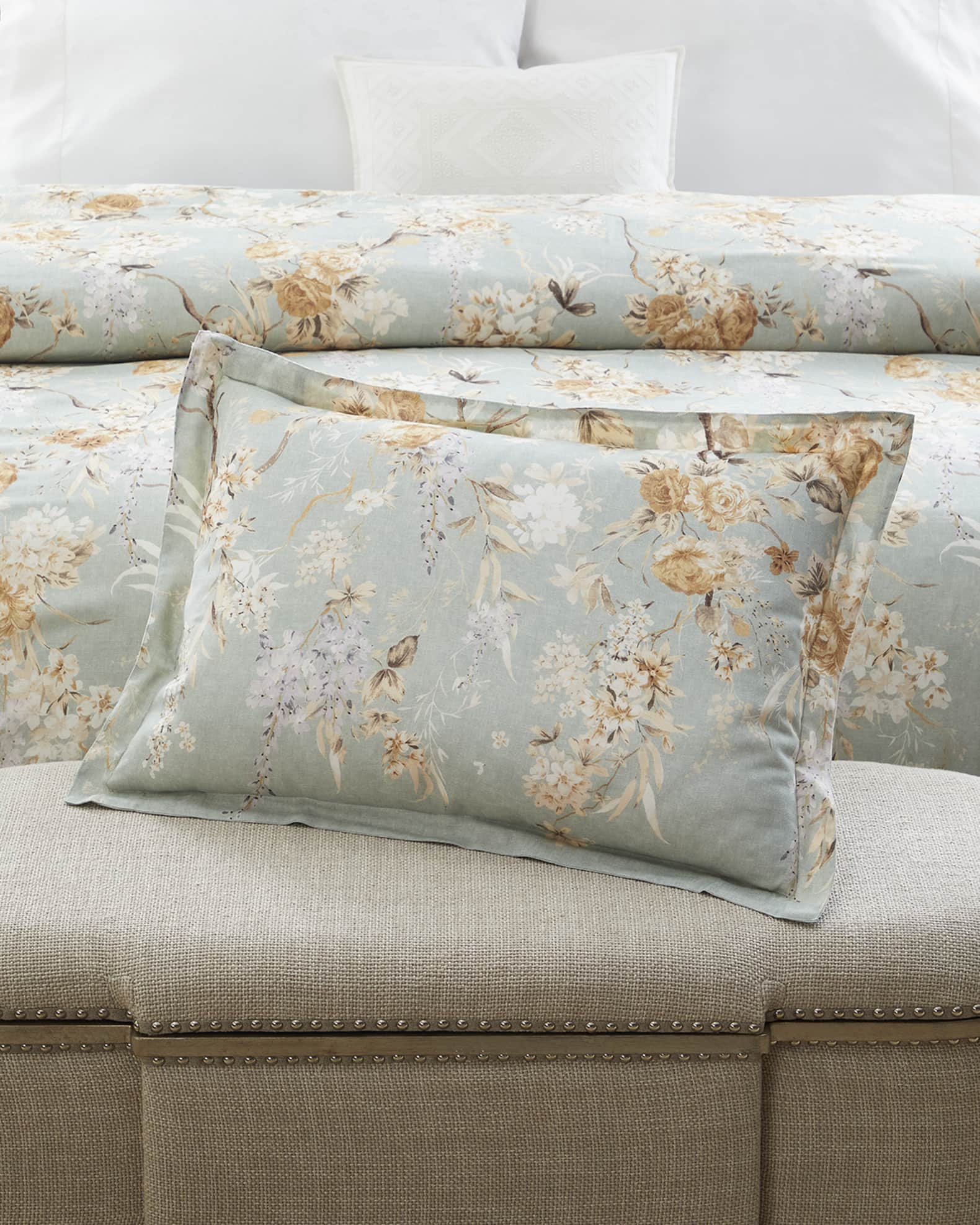 Ralph Lauren Home Elisabetta Sage King Sham Neiman Marcus