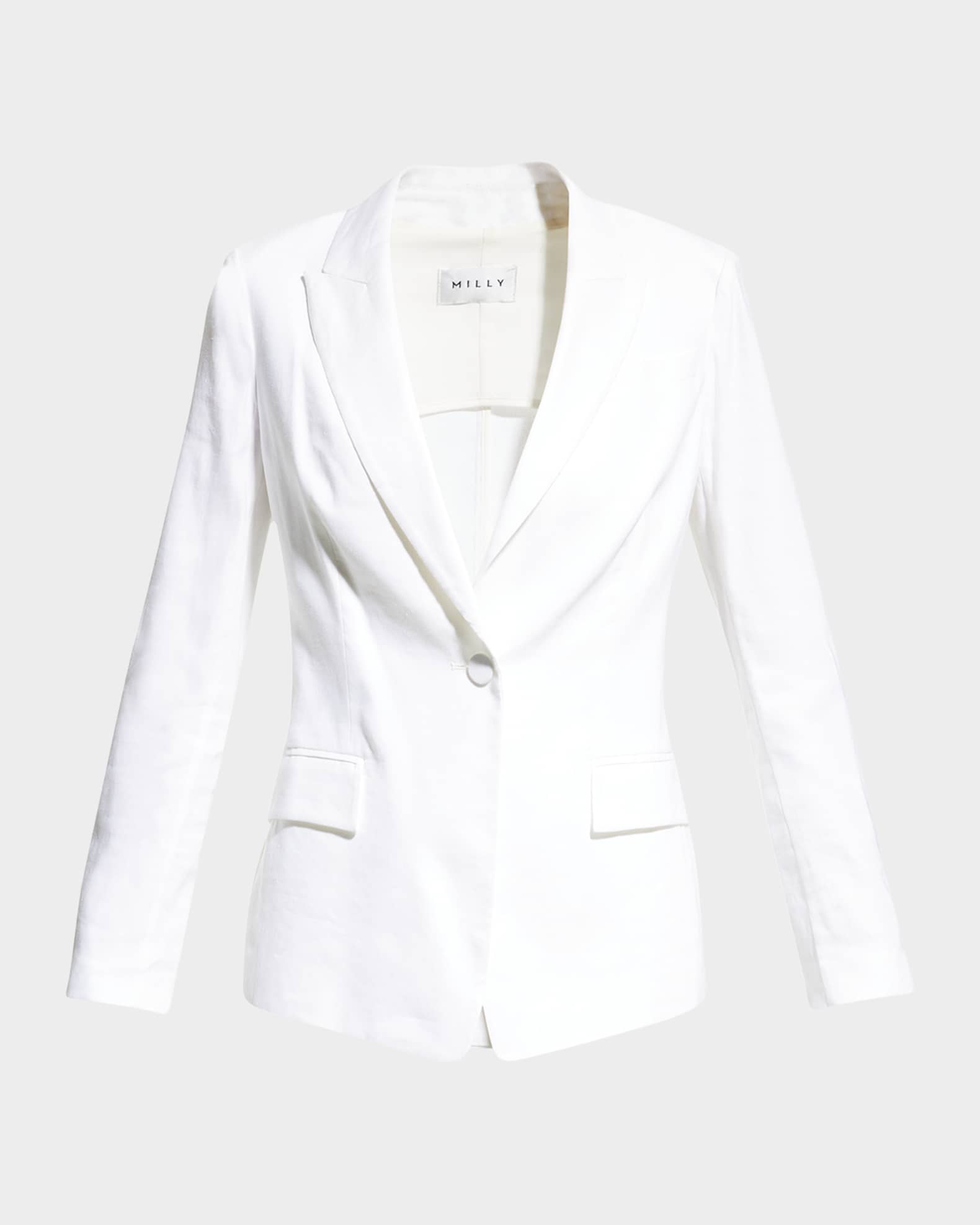 Avery Linen Blazer  0