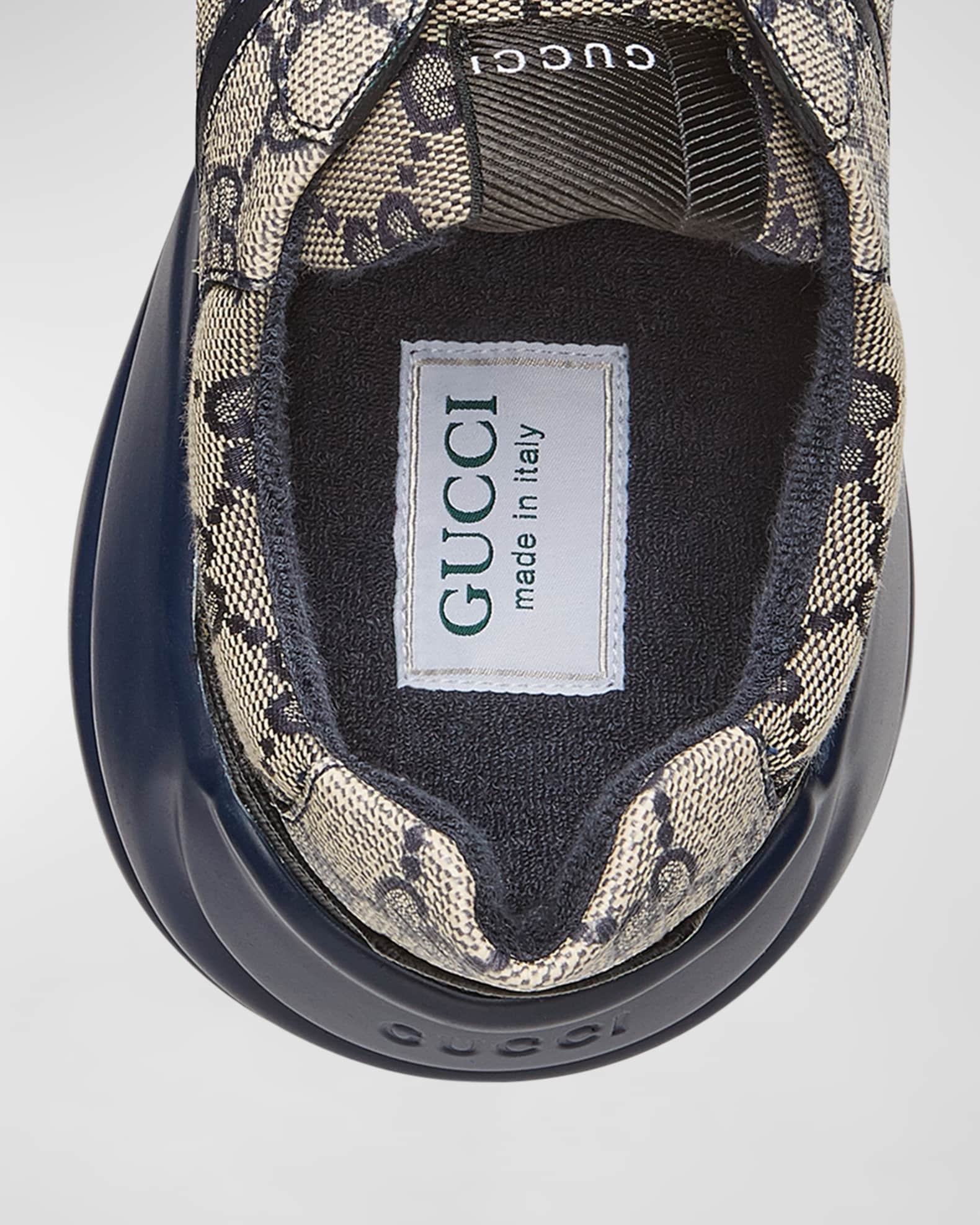 Gucci Men s GG Rhyton Fashion Sneakers Neiman Marcus