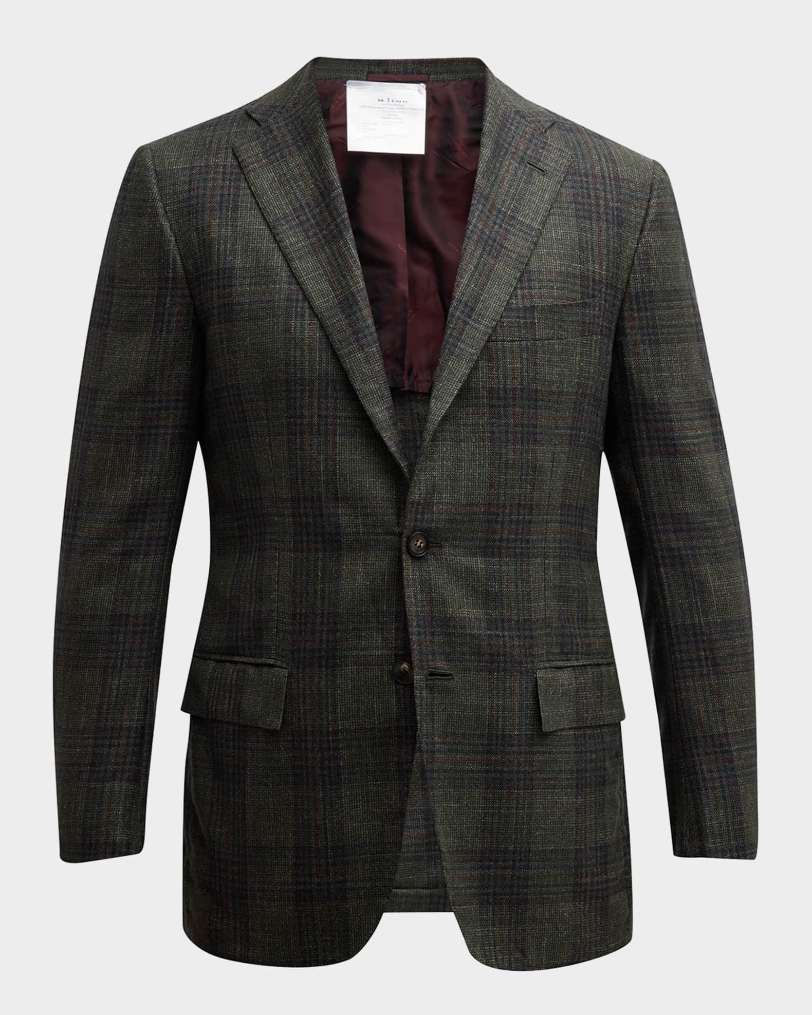 Men s Plaid Sport Coat