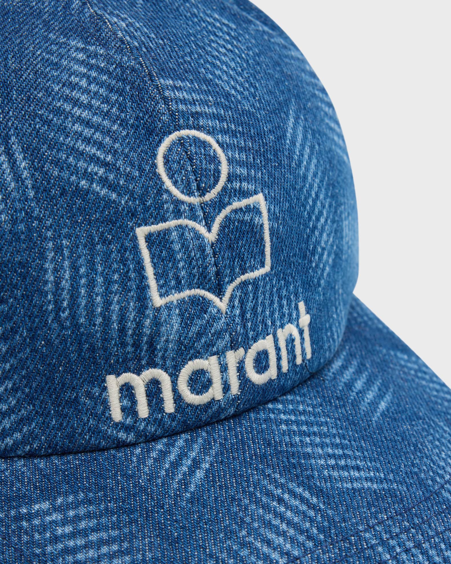 Isabel Marant Tyron Denim Baseball Cap | Neiman Marcus