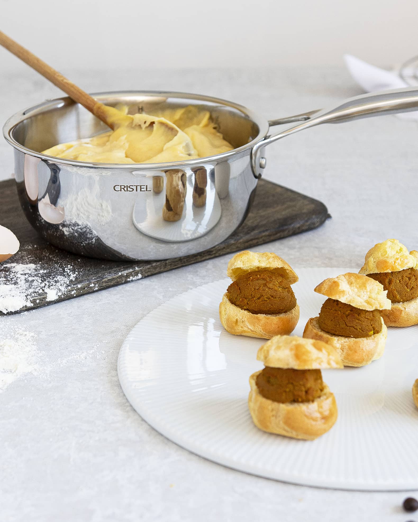 Castel Pro Ultraply 8-Piece Stainless Steel Cookware Set 1