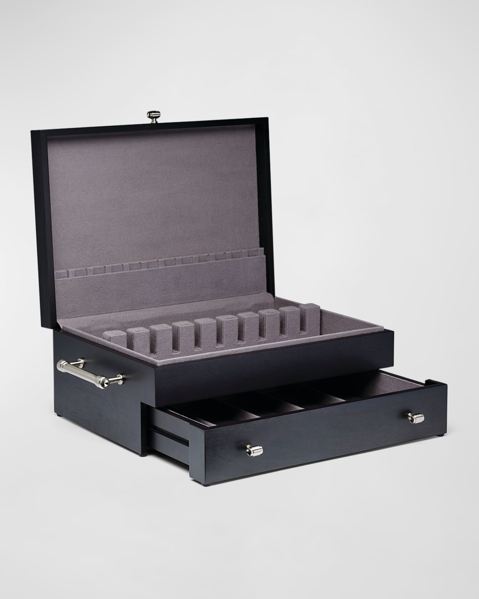 Reed & barton silverware chest top