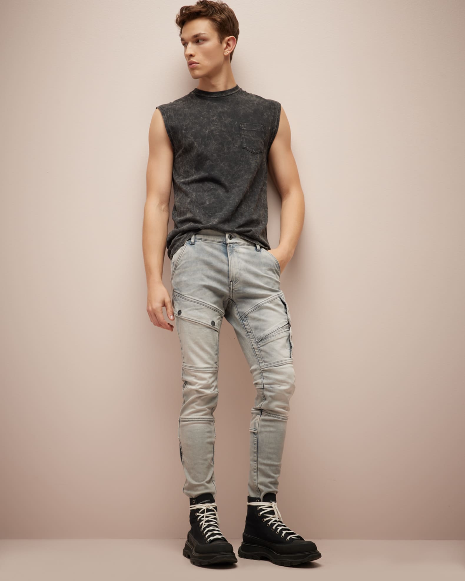 GSTAR RAW Men's Airblaze 3D Skinny Jeans Neiman Marcus