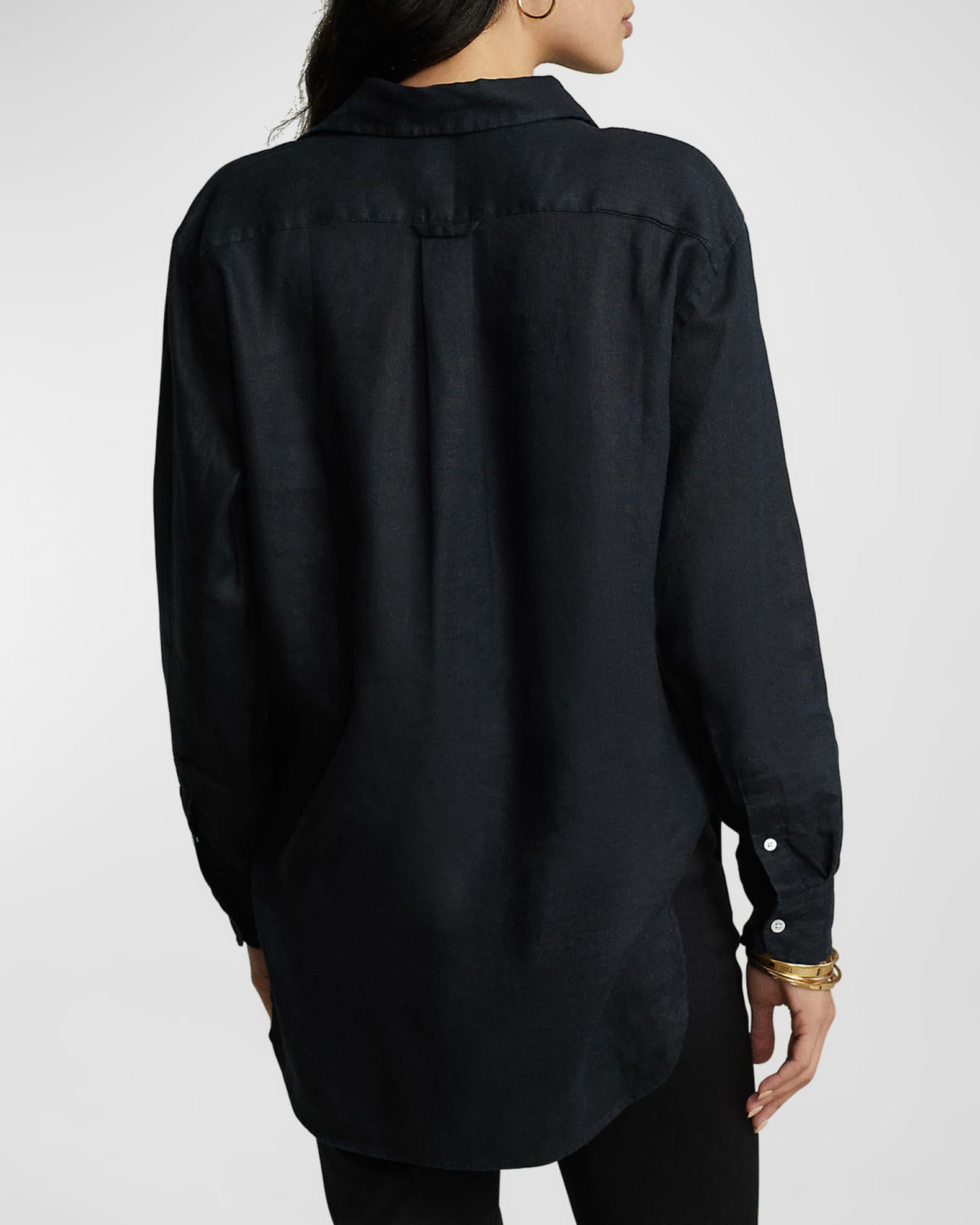 Polo Ralph Lauren ButtonDown Linen Shirt Neiman Marcus