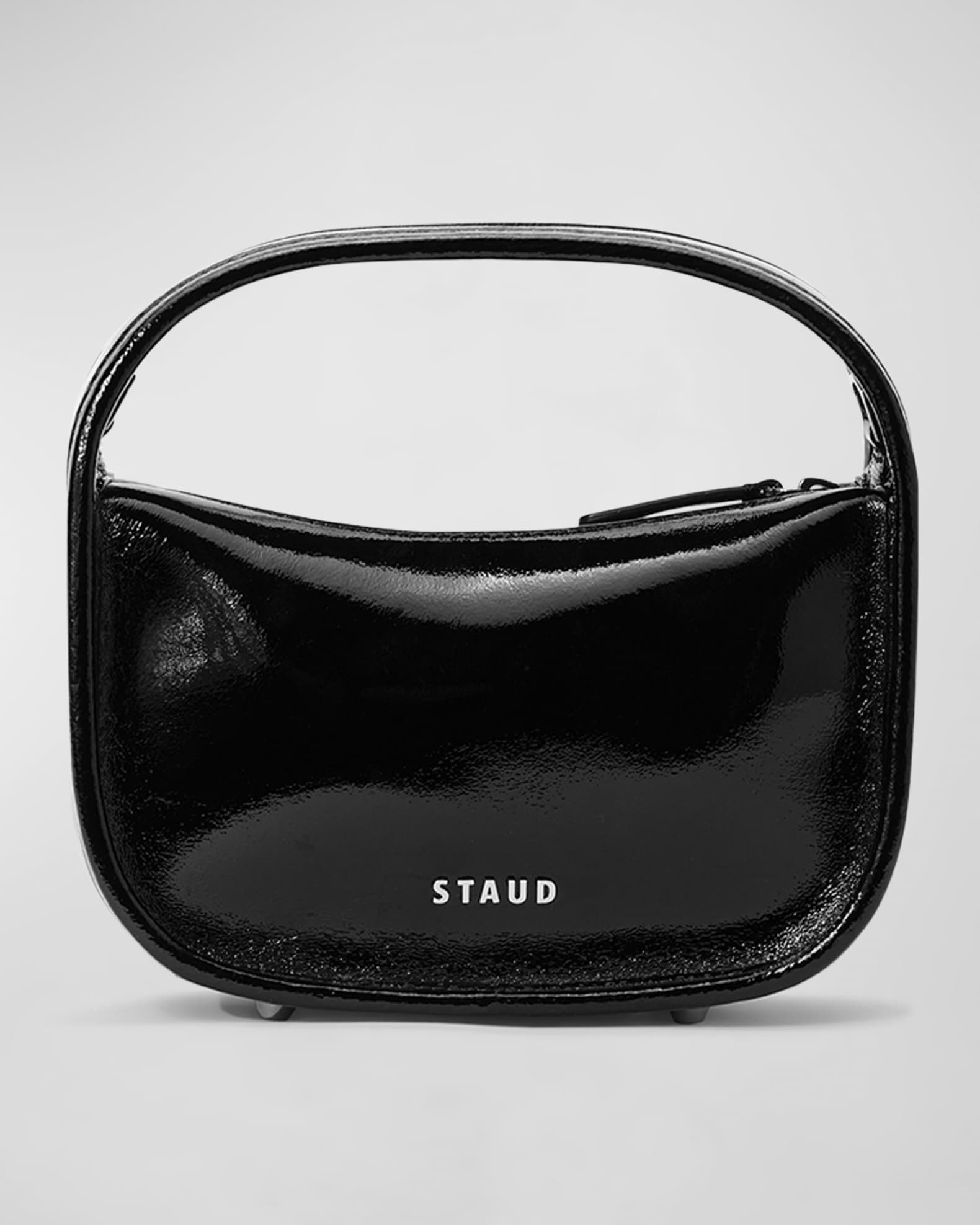 Staud Venice Convertible Patent Leather Crossbody Bag Neiman Marcus