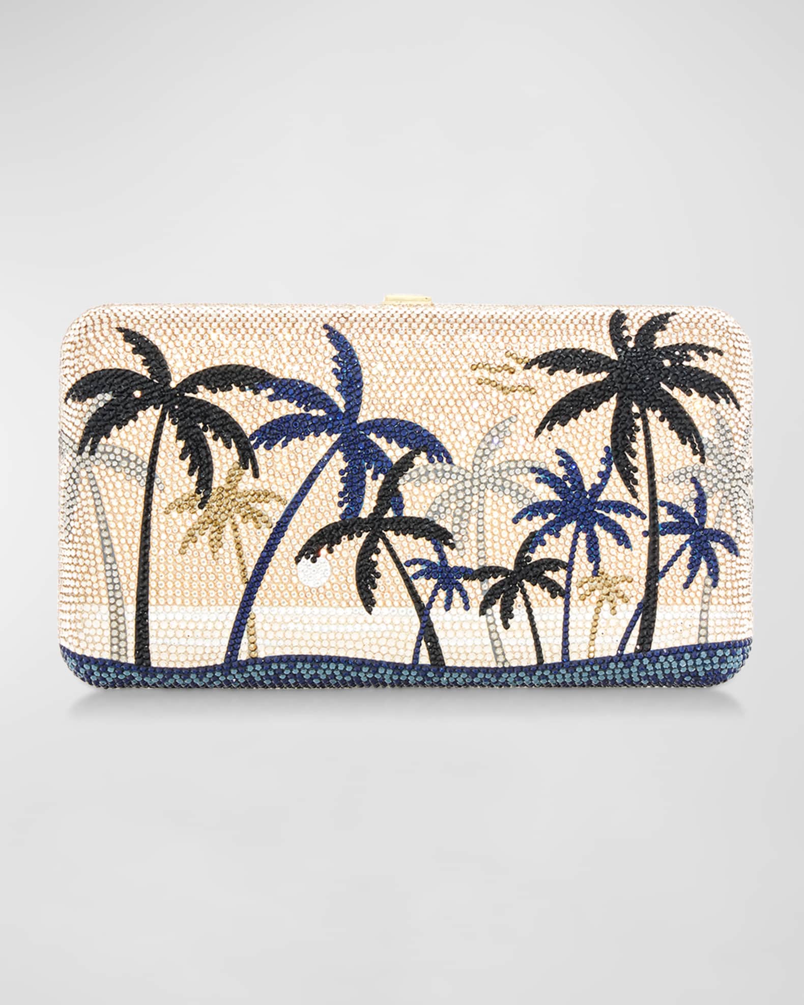 Judith Leiber Couture Aracales Crystal Rectangle Clutch Bag Neiman Marcus