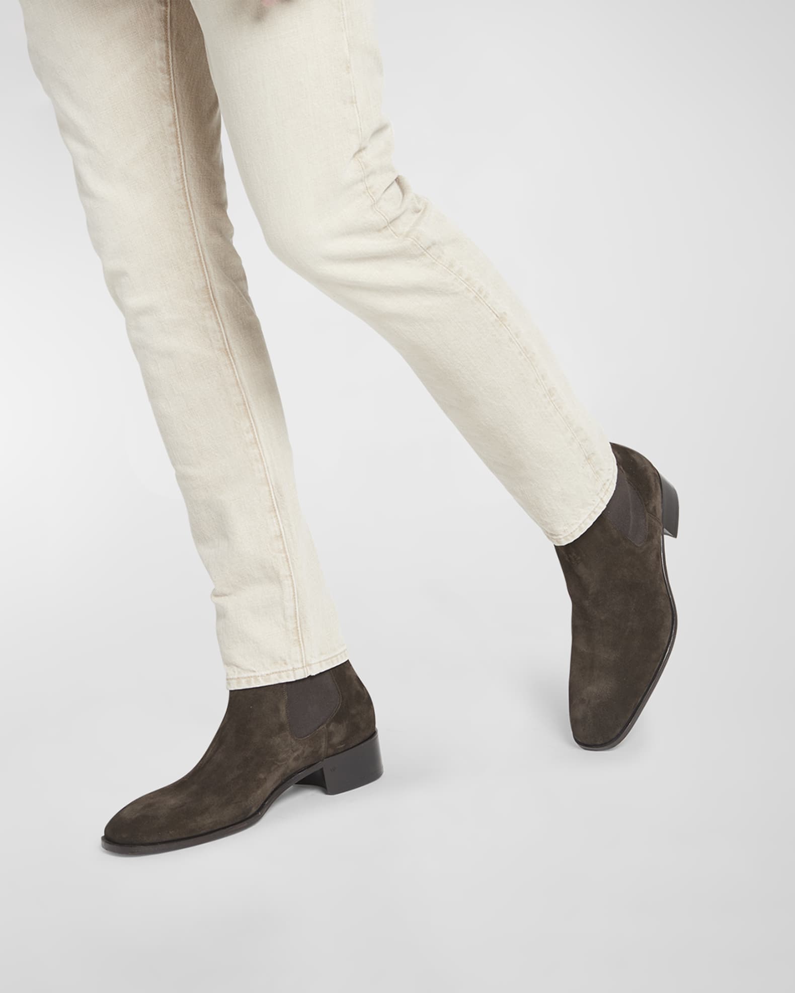 Men s Alec Suede Ankle Chelsea Boots