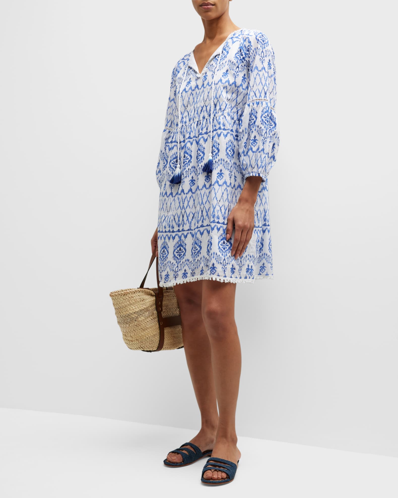 Tommy Bahama Ikat Tropics Mini Dress | Neiman Marcus