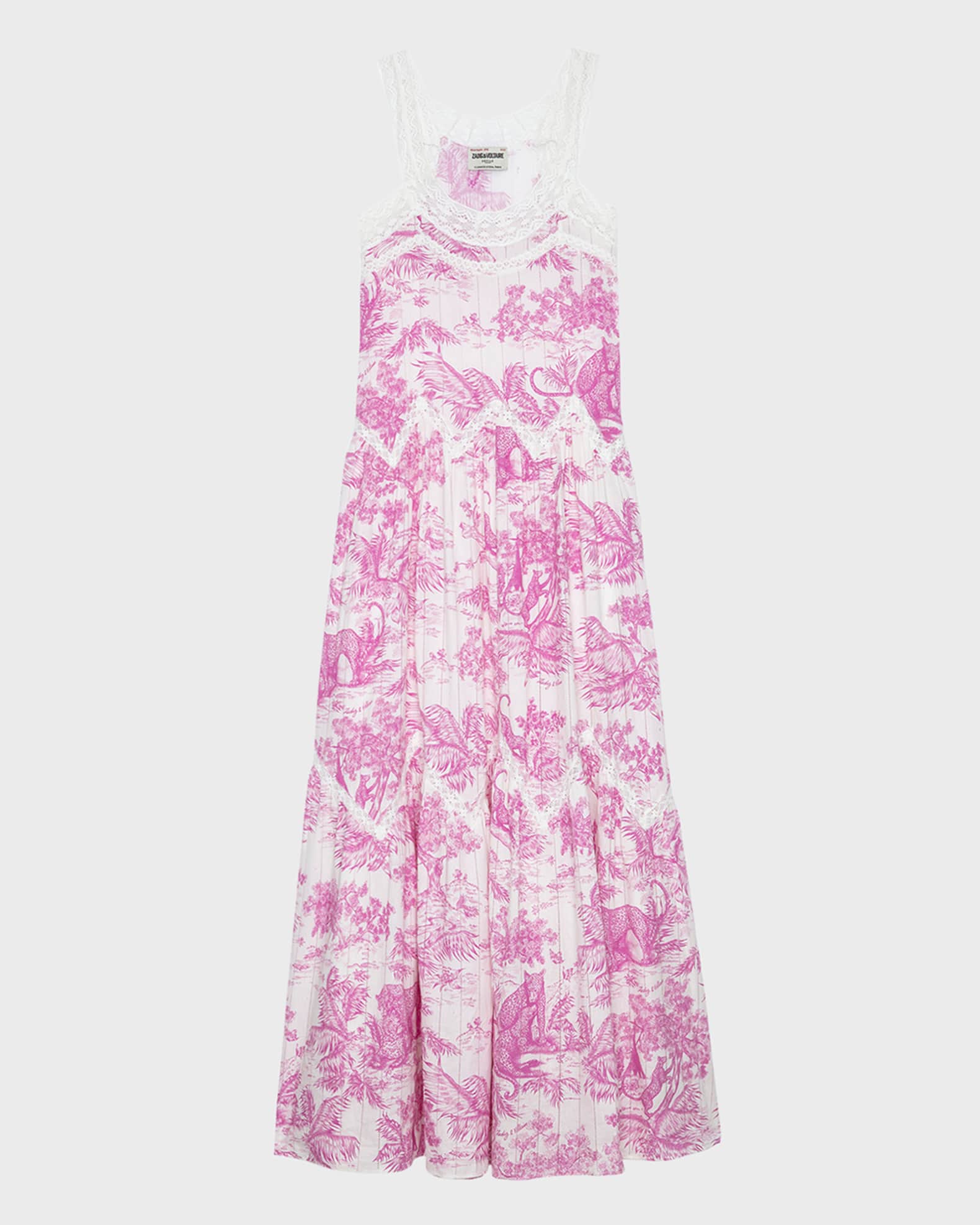 Zadig & Voltaire Recloud Toile De Jouy Maxi Dress Neiman Marcus