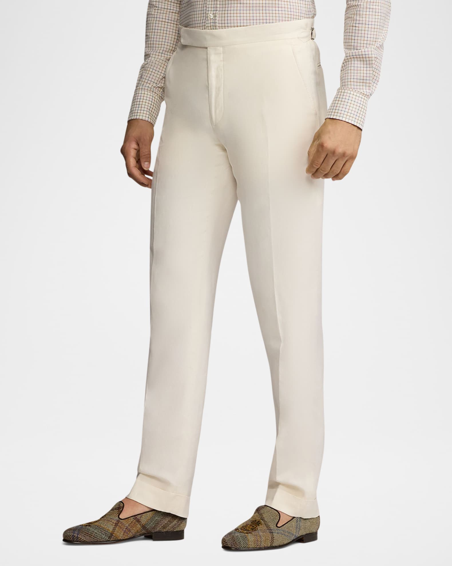 Ralph Lauren Purple Label Men's Gregory Hand-Tailored Silk-Linen