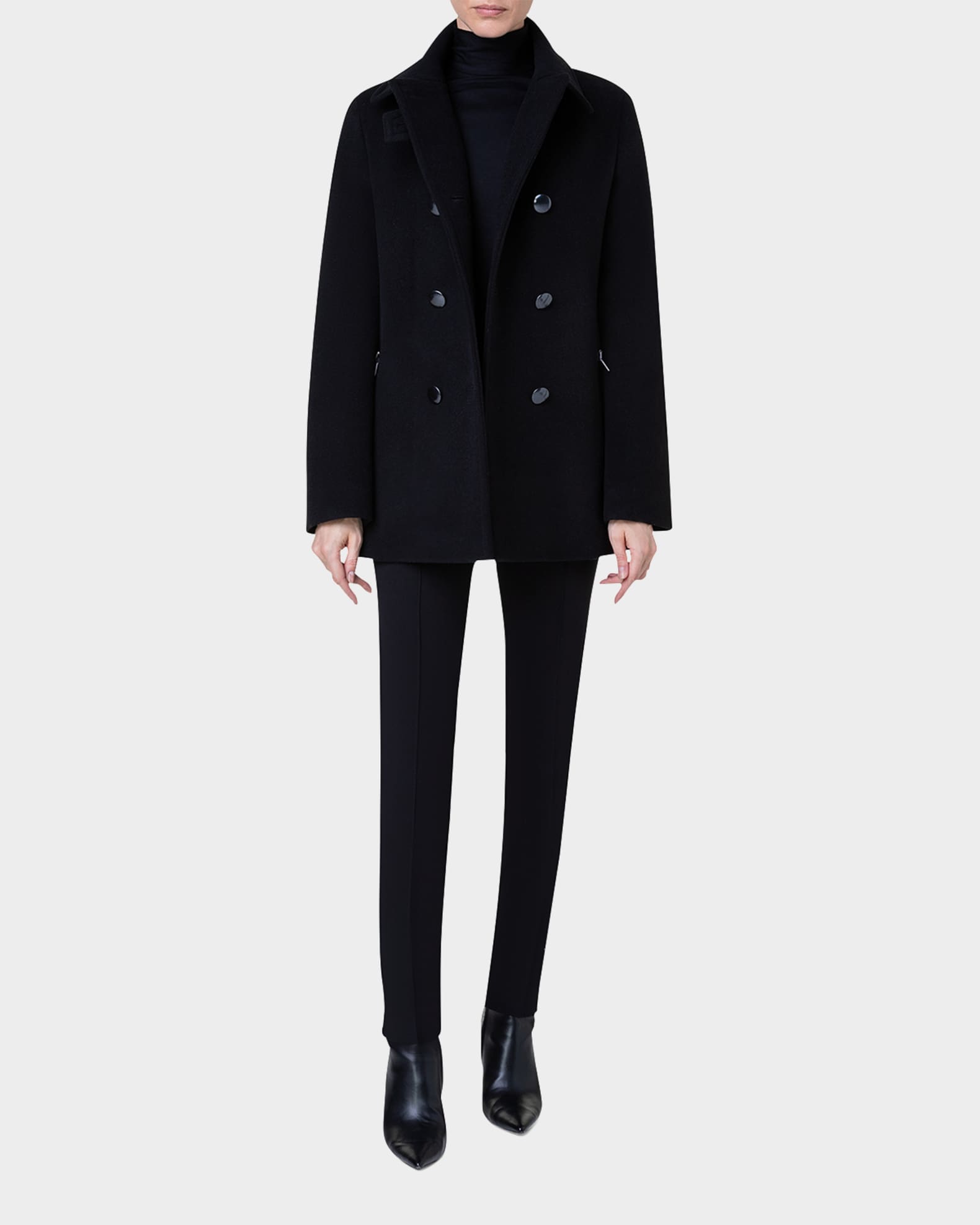Cashmere and Wool-Blend Top Coat 1