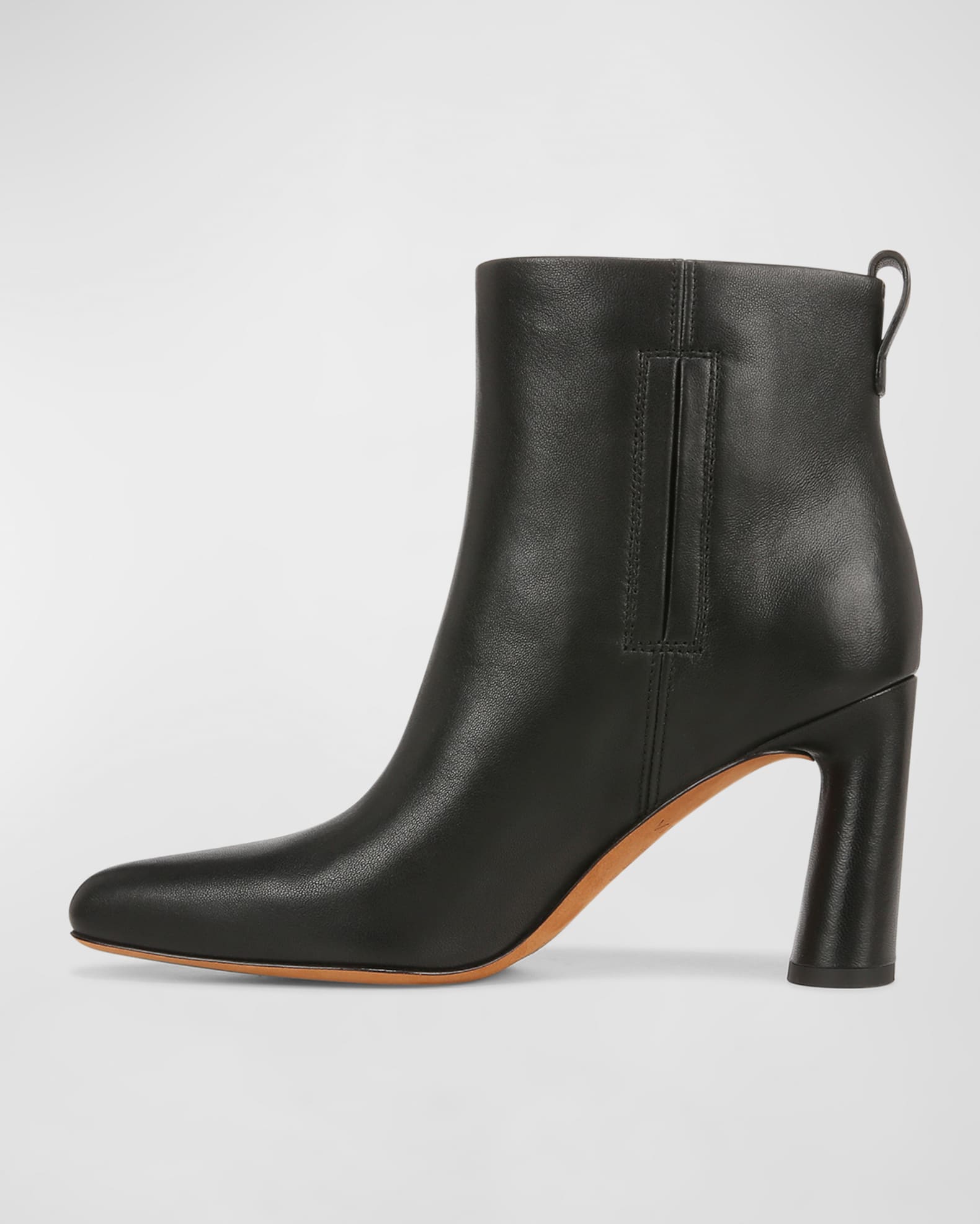 Vince Hillside Leather Ankle Booties | Neiman Marcus