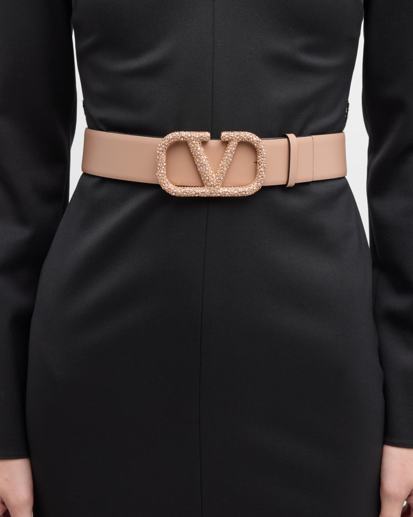 Valentino logo belt shop