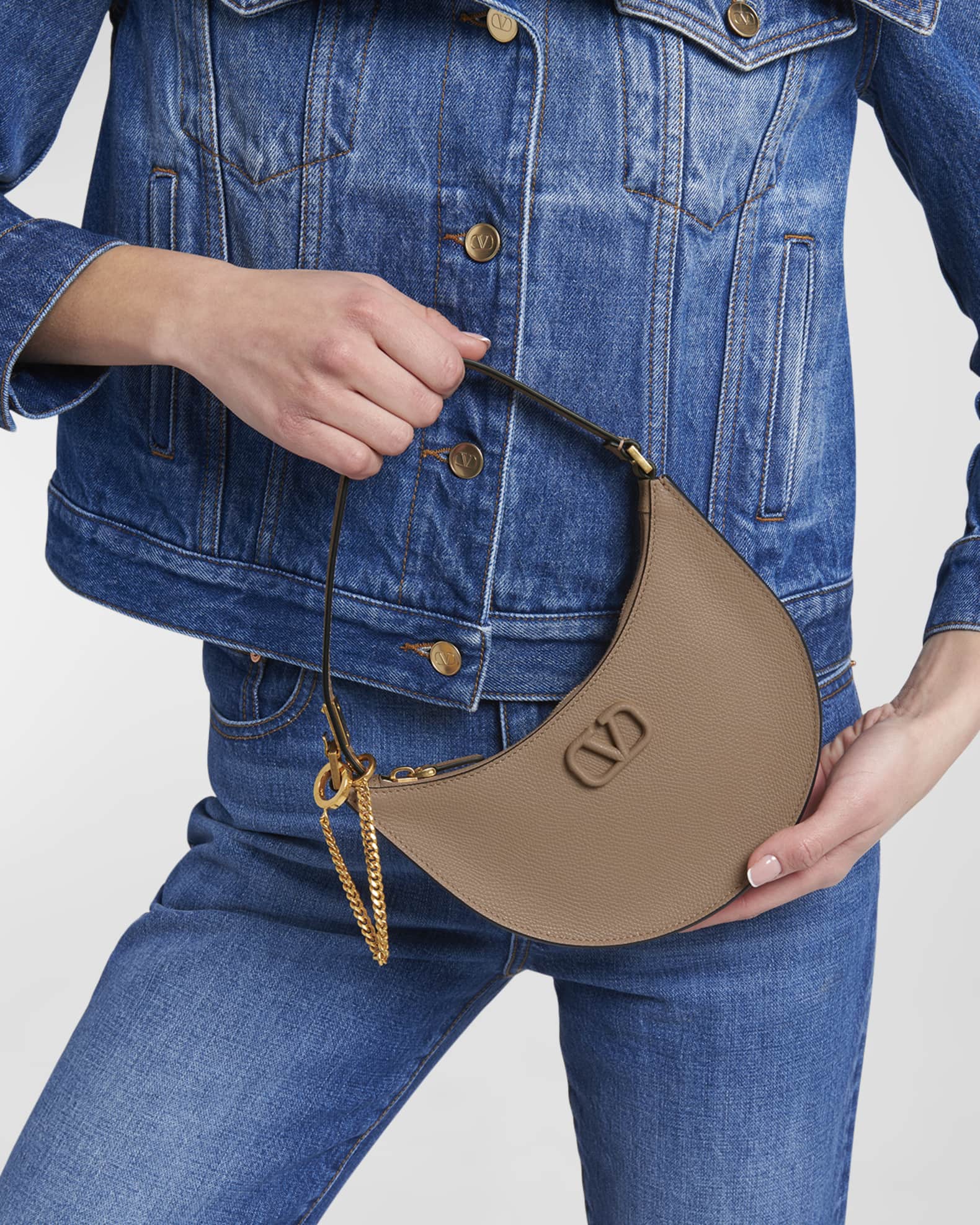 Valentino Garavani Atelier Rouches 04 Edition Hobo Bag