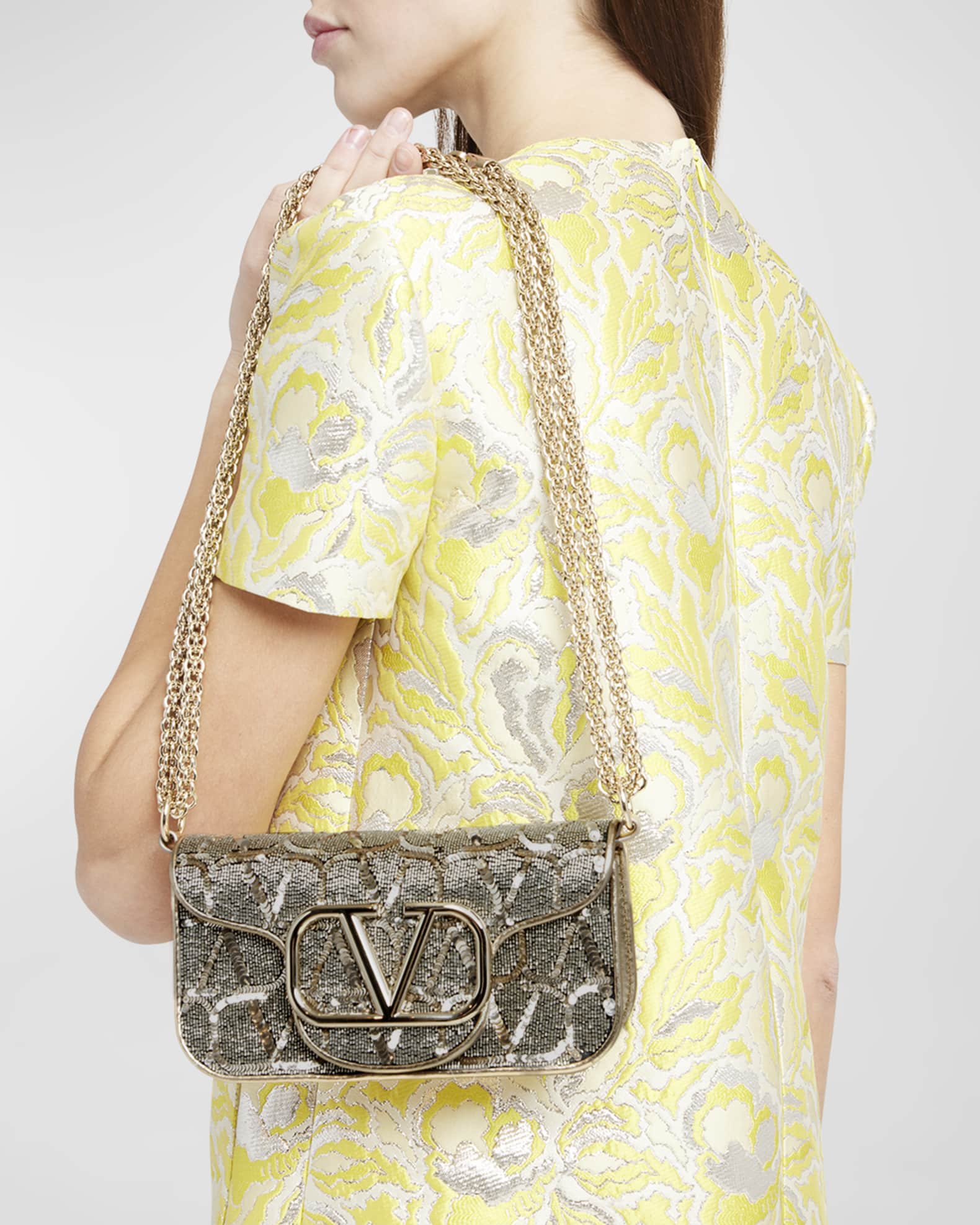 Women's Locò Sequins Bag by Valentino Garavani