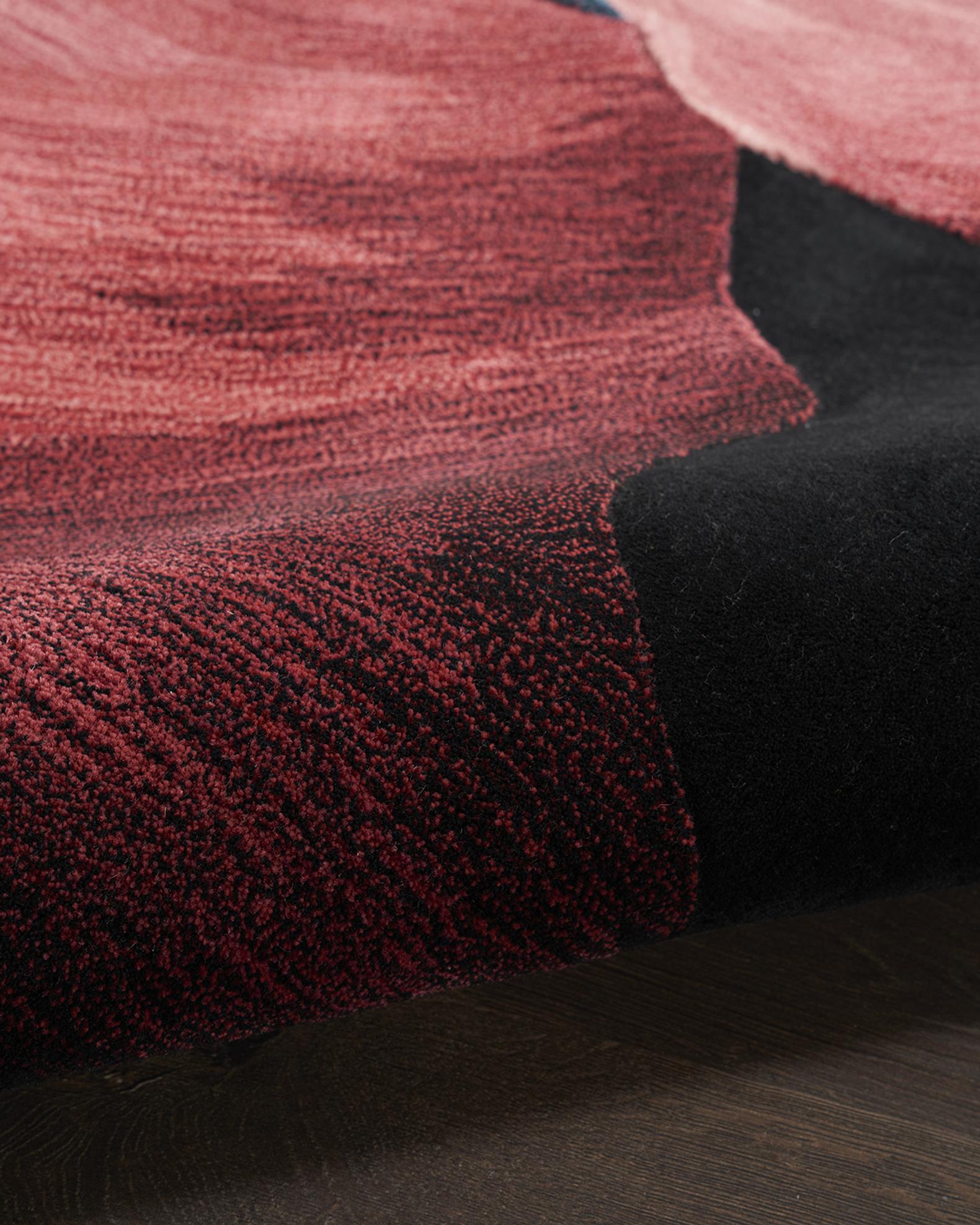 Nourison Petals in Black Hand-Tufted Rug, 5' x 8' | Neiman Marcus