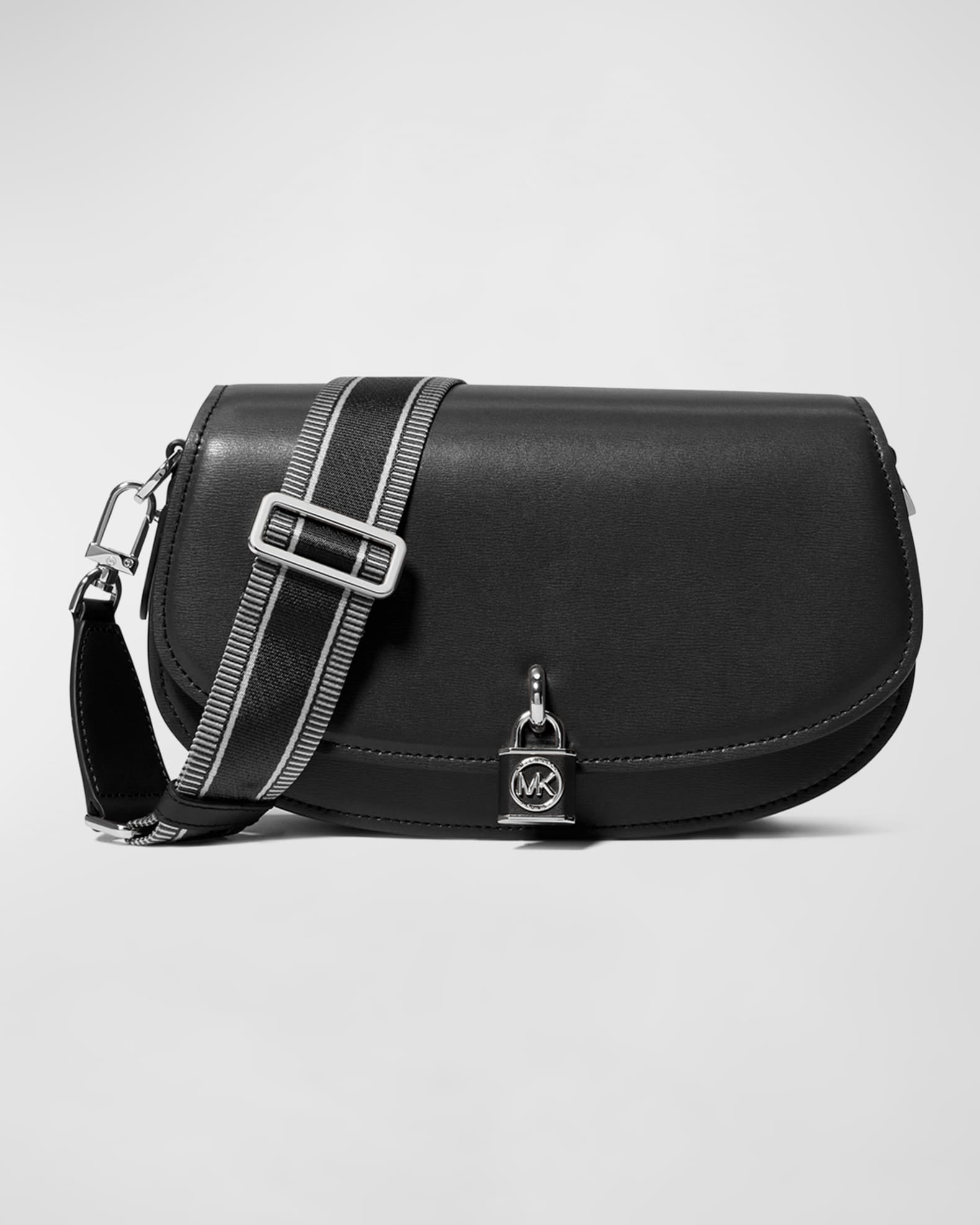 MICHAEL Michael Kors Mila Medium Sling Leather Crossbody Bag Neiman