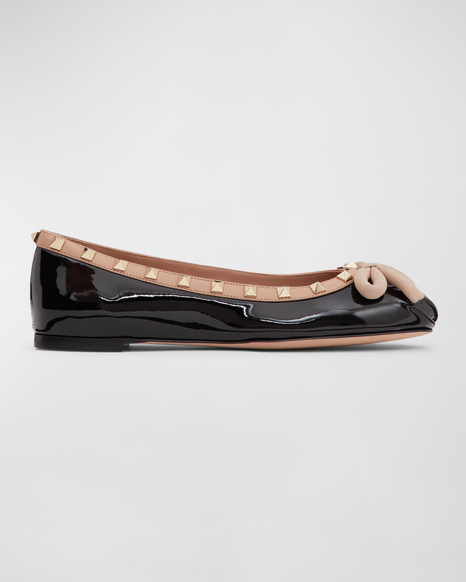 Garavani Patent Ballerina Flats | Marcus