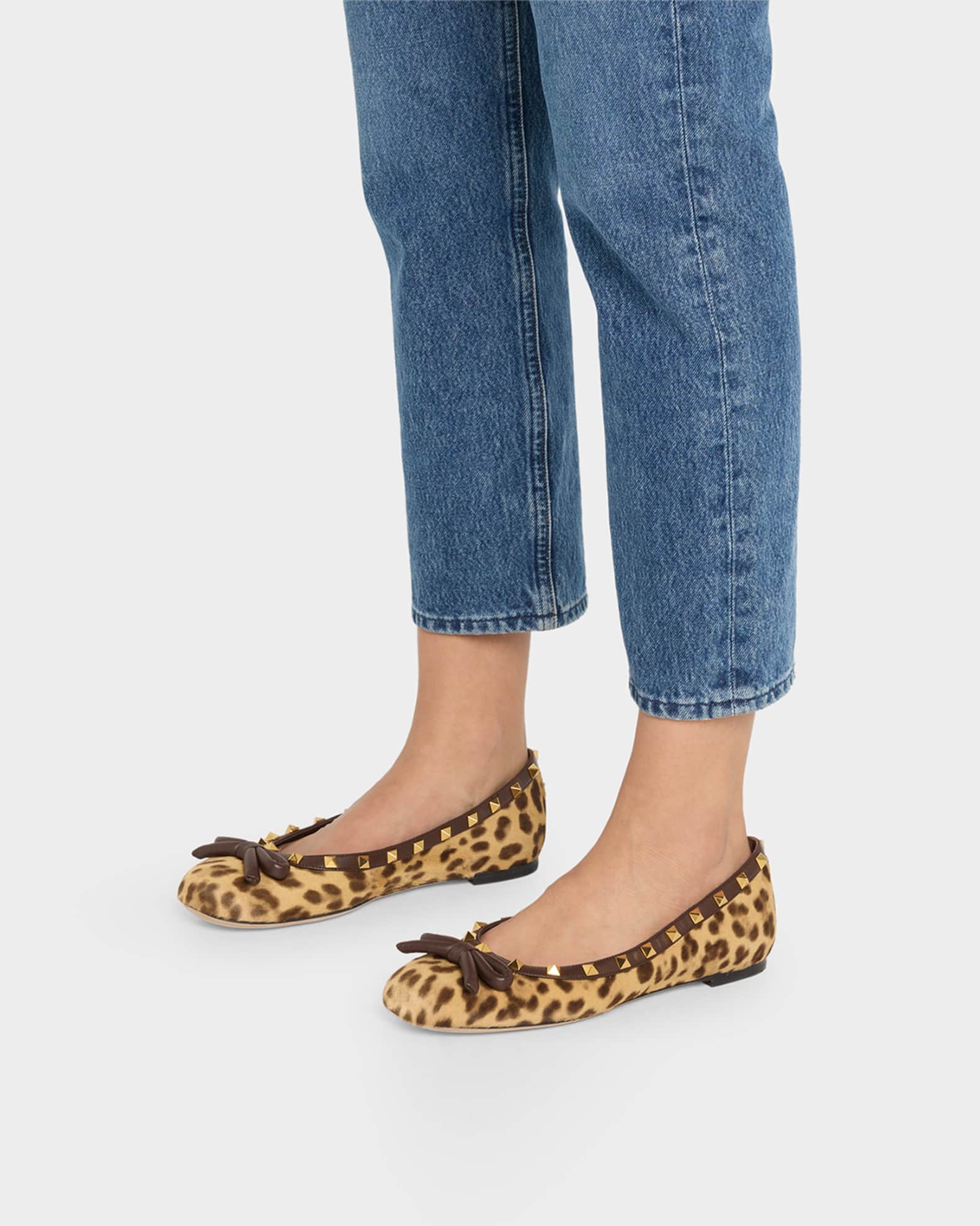 Valentino leopard rockstud shop