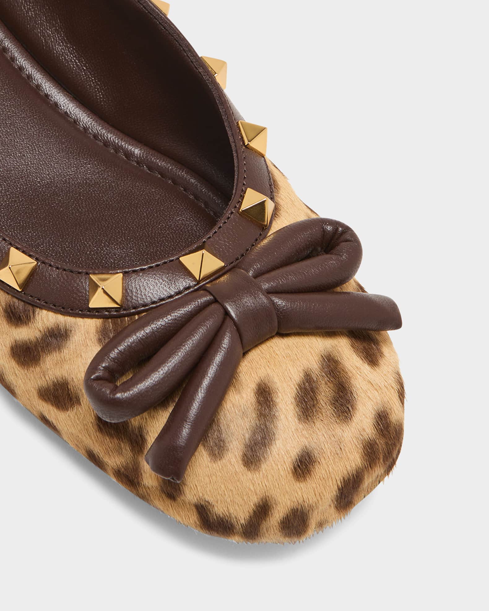 Valentino leopard rockstud cheap