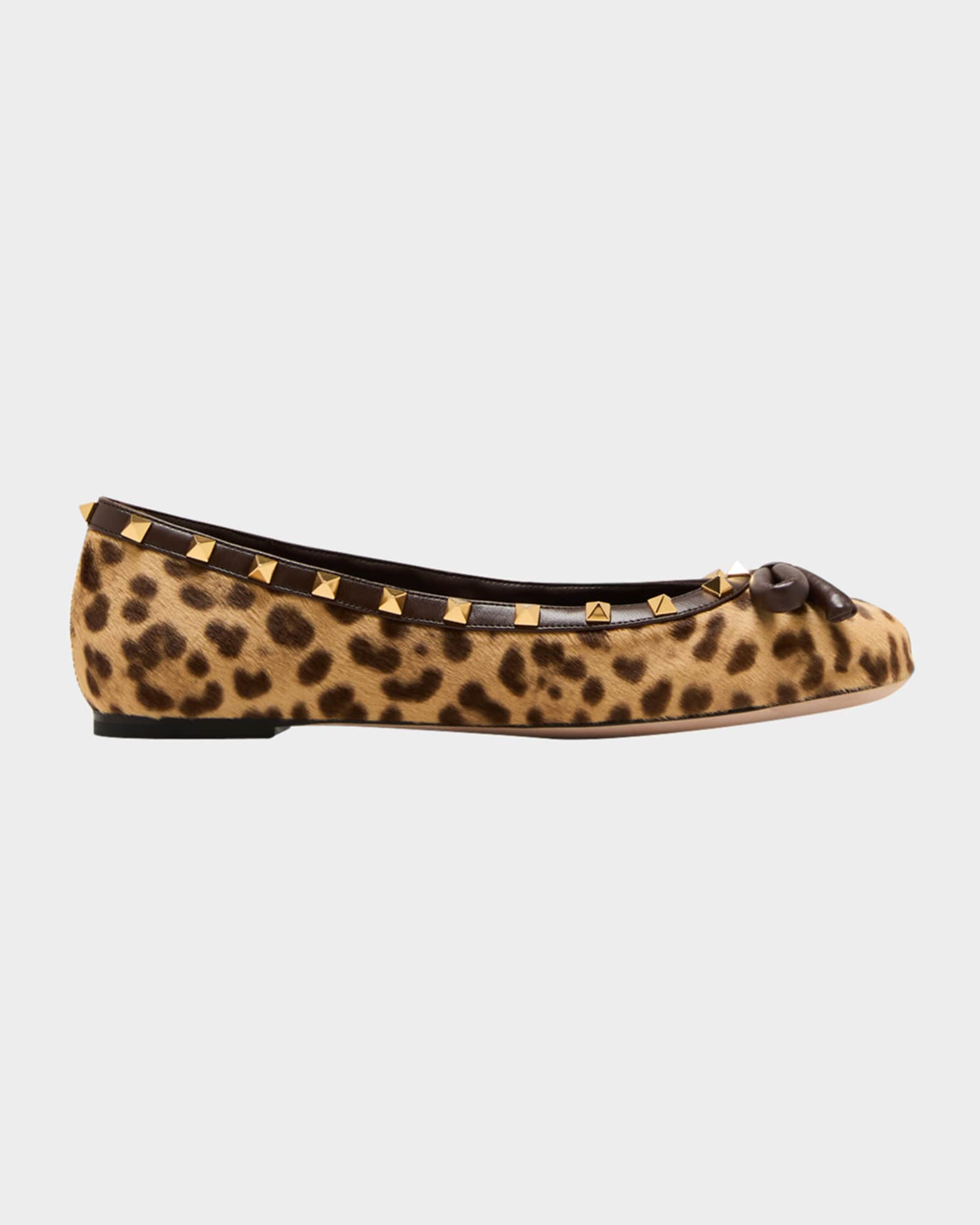 Leopard bow flats discount