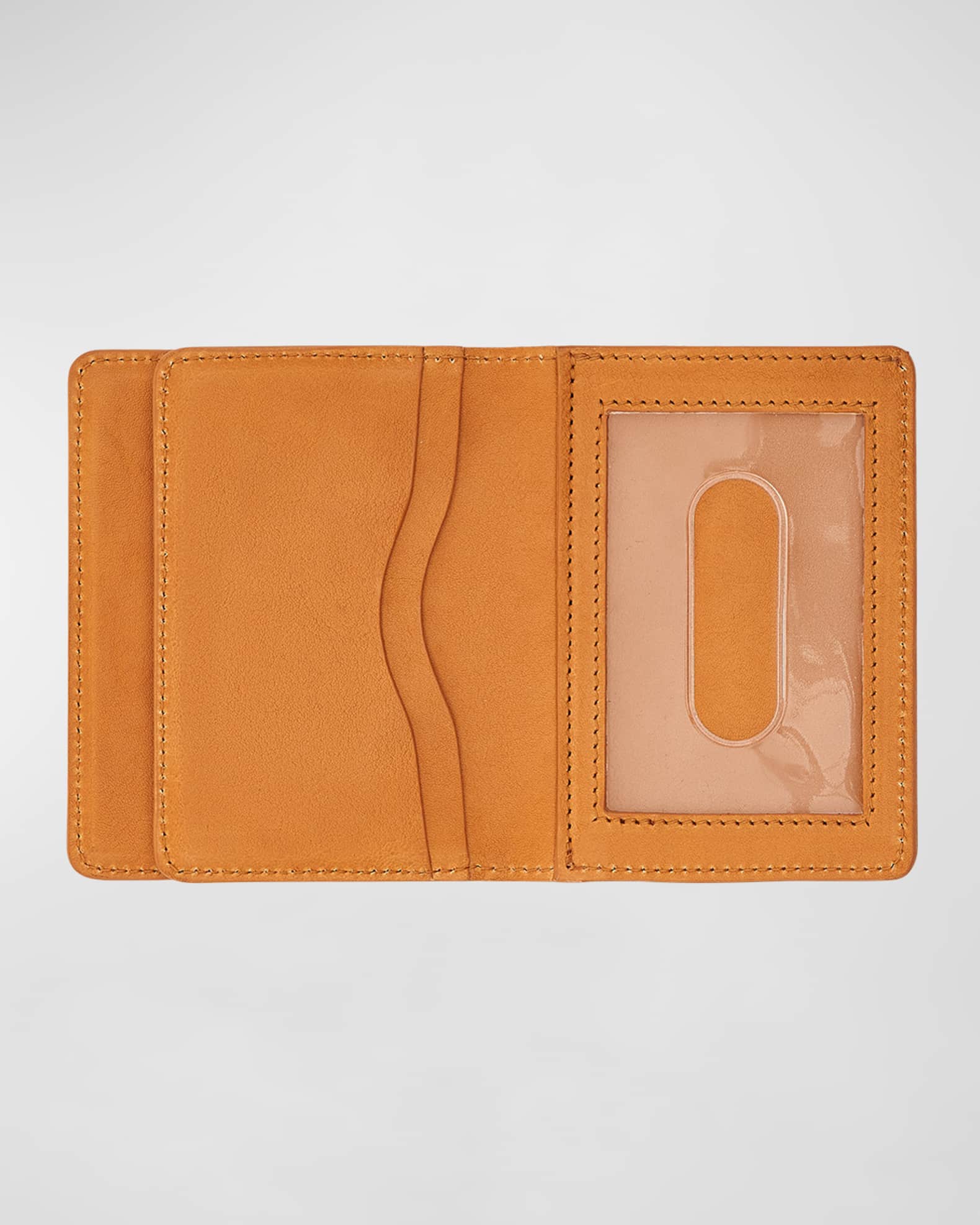 Il Bisonte Men's Oriuolo Leather Bifold Card Holder | Neiman Marcus