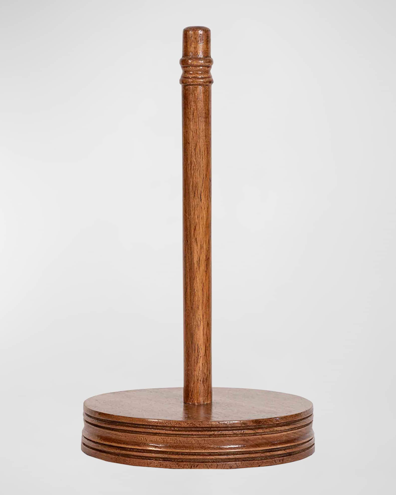 Juliska Bilbao Wood Paper Towel Holder Neiman Marcus